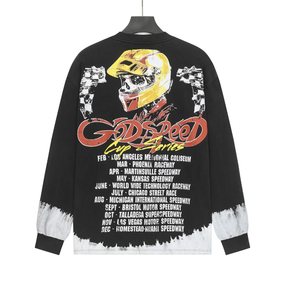 G # / Black｜ . Godspeed Retro T （ ） （fabric）： 26 Sizes（size）：S-M-L-XL （colour）： / Black
