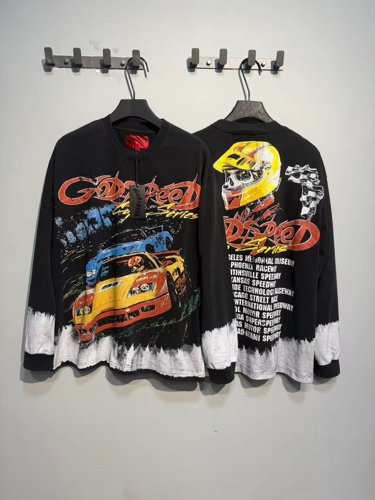 G # / Black｜ . Godspeed Retro T （ ） （fabric）： 26 Sizes（size）：S-M-L-XL （colour）： / Black