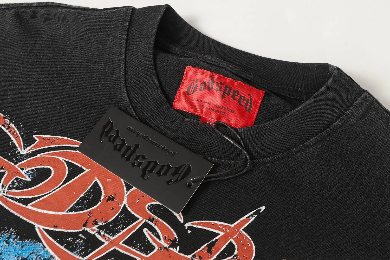G # / Black｜ . Godspeed Retro T （ ） （fabric）： 26 Sizes（size）：S-M-L-XL （colour）： / Black