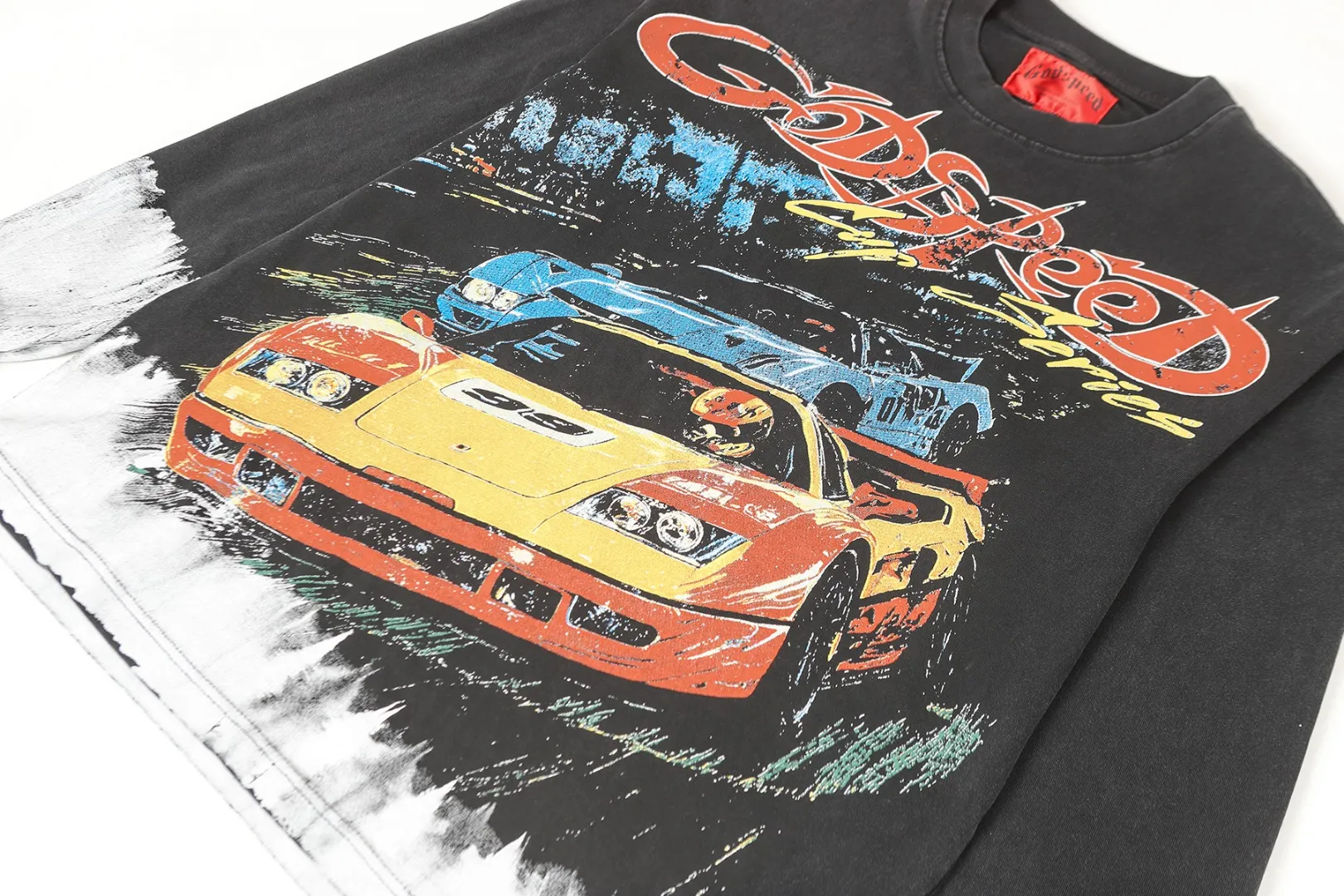 G # / Black｜ . Godspeed Retro T （ ） （fabric）： 26 Sizes（size）：S-M-L-XL （colour）： / Black