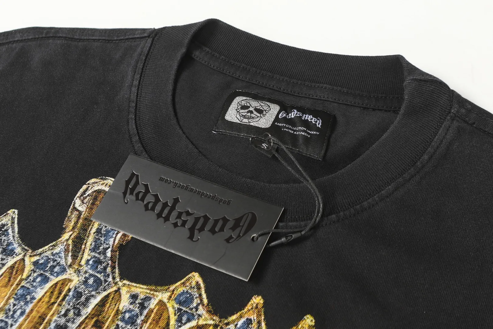 G # Black I Godspeed Retro T （ ） （fabric）： 26 Sizes（size）：S-M-L-XL （colour）： Black 👉 👉