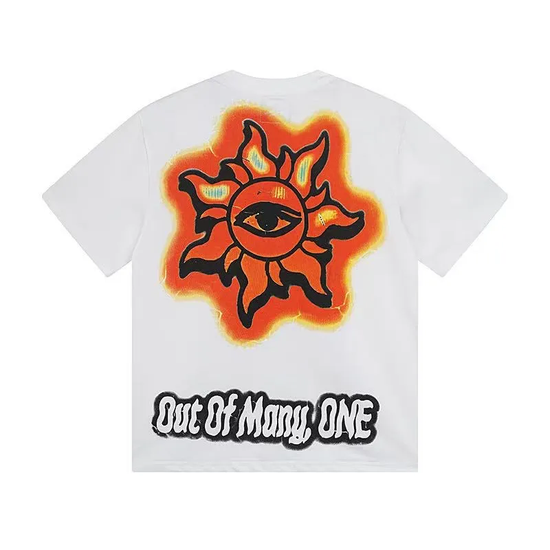 5025#White/ ｜ Godspeed Retro T（ ） （fabric）：32 Sizes（size）：S-M-L-XL （colour）：White、 、