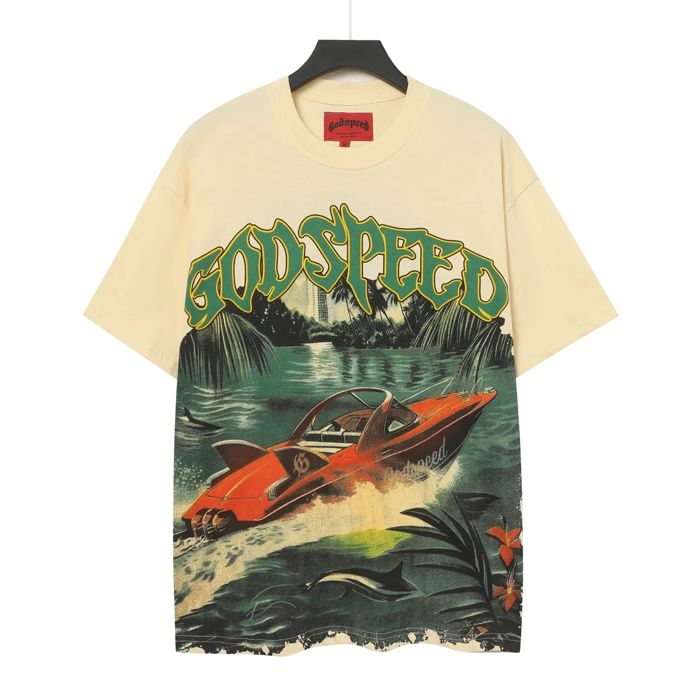 5047# ｜ Godspeed Retro T（ ） （fabric）32 Sizes（size）：S-M-L-XL （colour）：