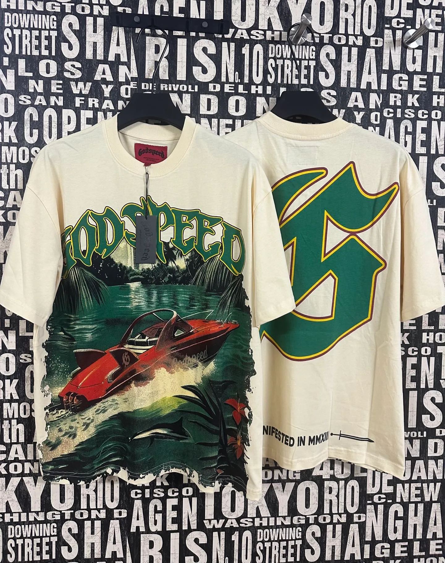 5047# ｜ Godspeed Retro T（ ） （fabric）32 Sizes（size）：S-M-L-XL （colour）：