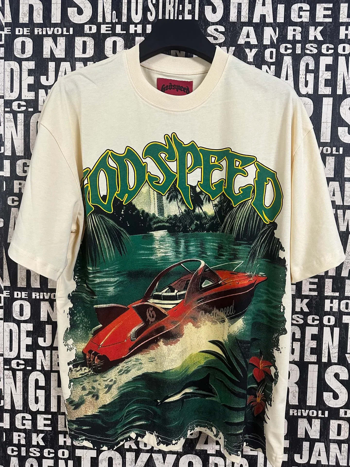 5047# ｜ Godspeed Retro T（ ） （fabric）32 Sizes（size）：S-M-L-XL （colour）：