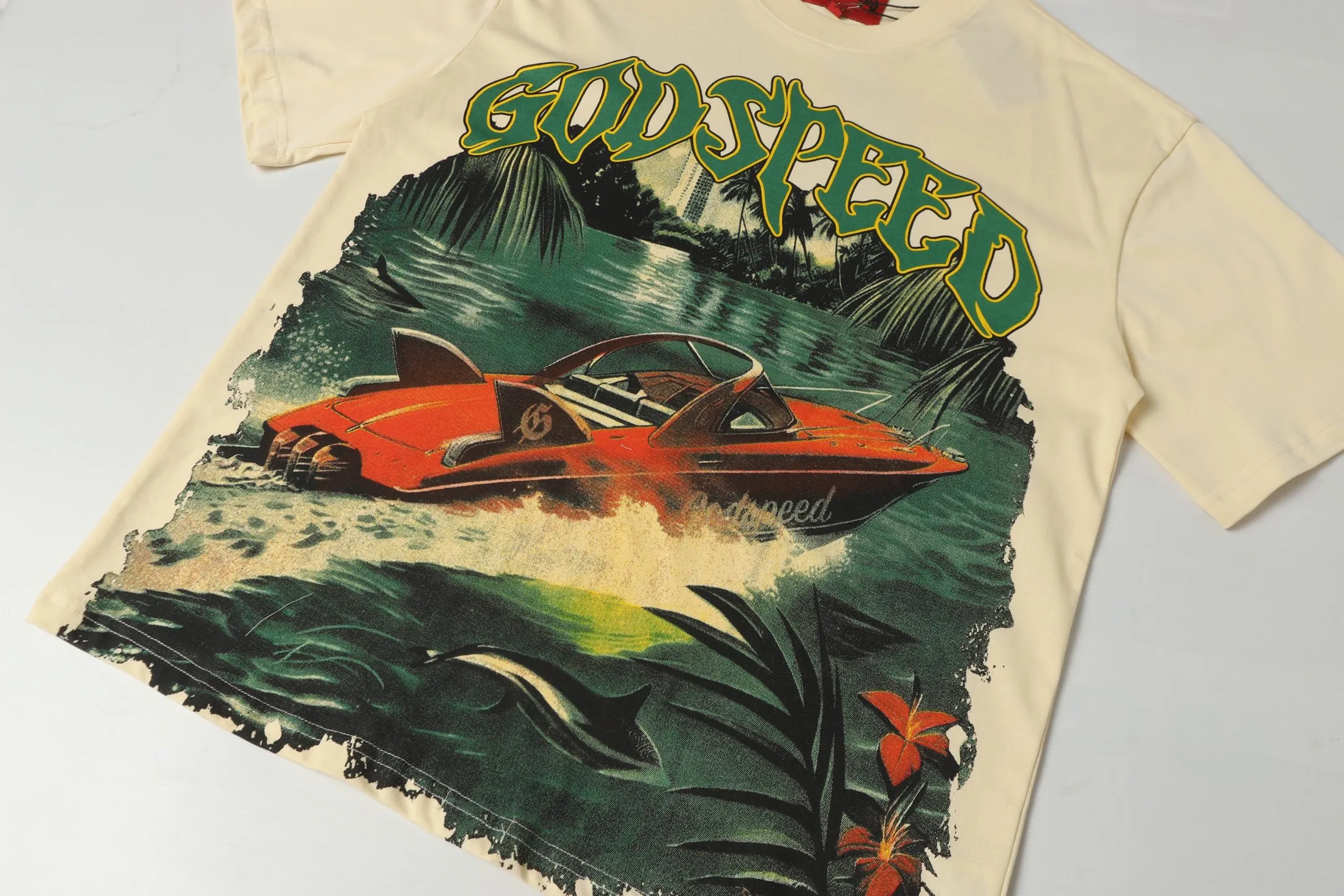 5047# ｜ Godspeed Retro T（ ） （fabric）32 Sizes（size）：S-M-L-XL （colour）：