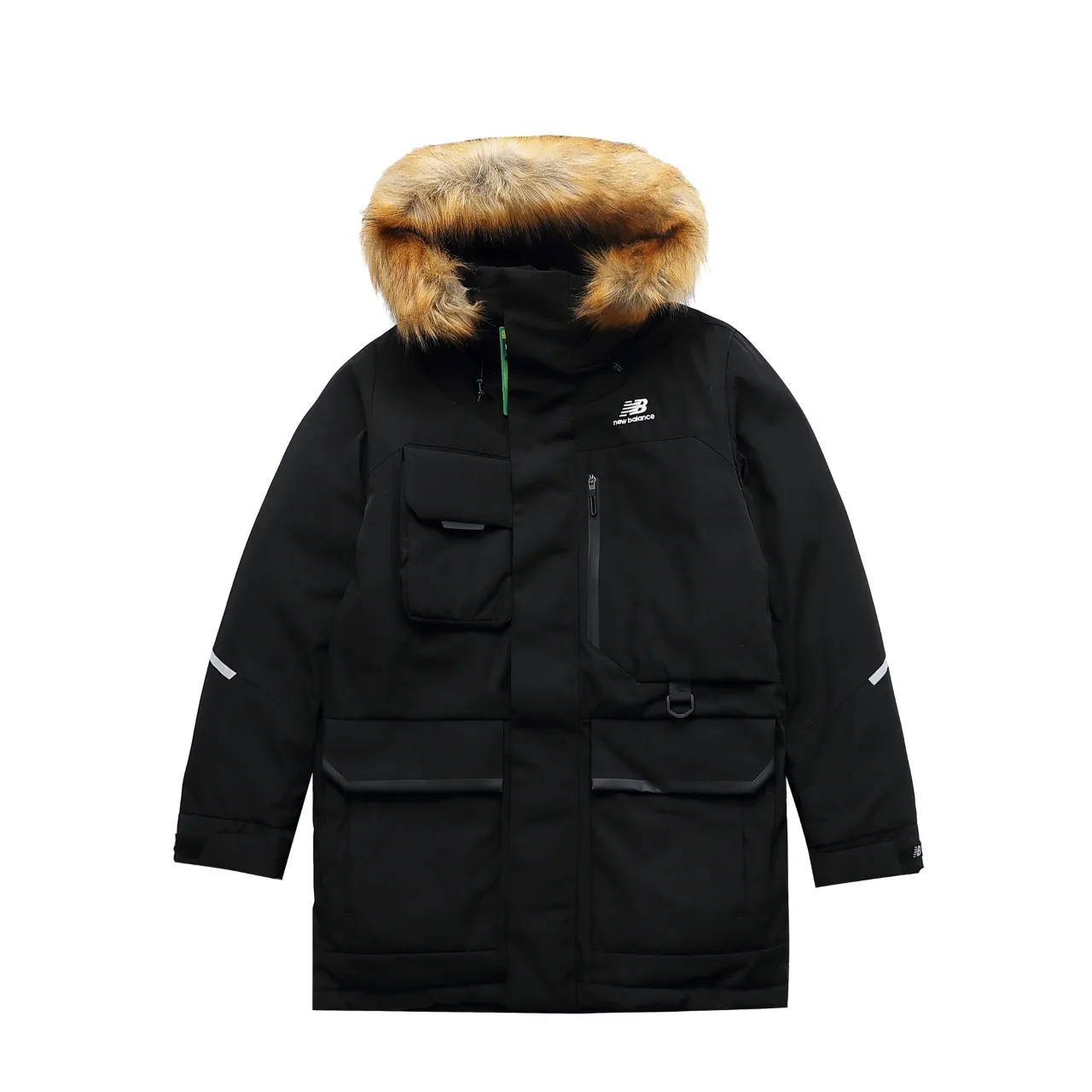 Top version New Balance new balance extreme cold outdoor in winter! Resist the cold winter! No pressure at dozens of degrees below zero! Big fur collar! 3m reflective strip logo on the back mid-length ceiling 90 down content gray duck down mid-length couple style unisex down jacket!] [No. 1 in nb Down Jacket Series! 7000+ sales! 55,000 wanted! Safe Hot Sale!] a 8703 [Sweet or salty Korean order New Balance mid-length down jacket] [Top and best national standard 90 gray duck down super large fill power] New Balance/new balance/nb magnet suction cup design! Self-heating fur collar! New Balance new balance Extremely cold outdoor in winter! Withstand the cold winter! No pressure at tens of degrees below zero! Big fur collar! 3m reflective strip logo on the back, mid-length ceiling 90 down content gray duck down mid-length couple style unisex down jacket! Japanese and Korean men and women couple style winter warm, snowproof, waterproof and windproof casual color. Black. White sizi. See the picture at the end