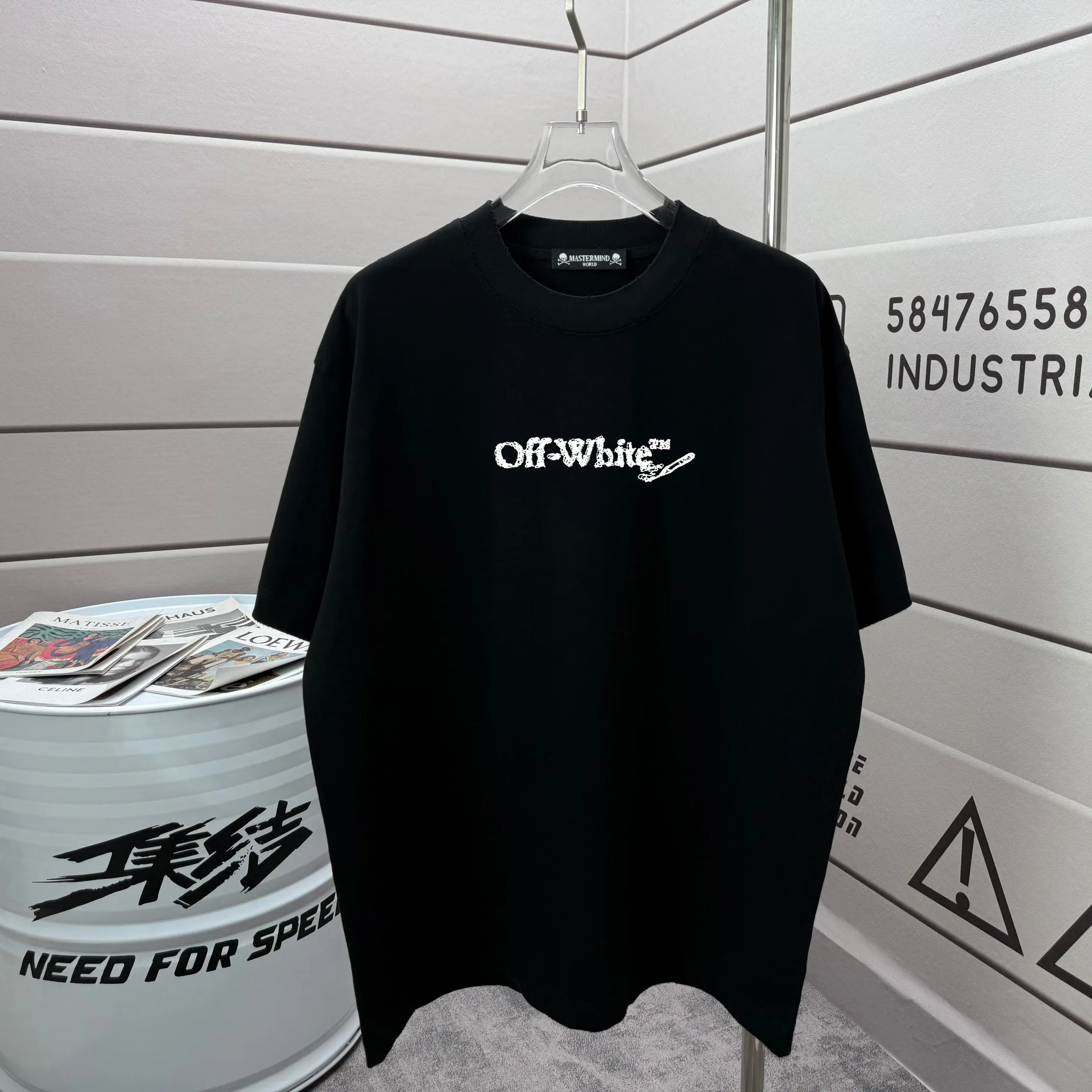 # OFF 2026 Spring and Summer New Arrival Washed and worn 320g round neck short-sleeved tee for men and women Same Style loose version Color: Washed dark black Washed white Washed gray Brown Washed Red Size: S M L XL XXL Size: S (90-130 pounds) M (120-150 pounds) L (140-165 pounds) XXL (180-210 pounds)