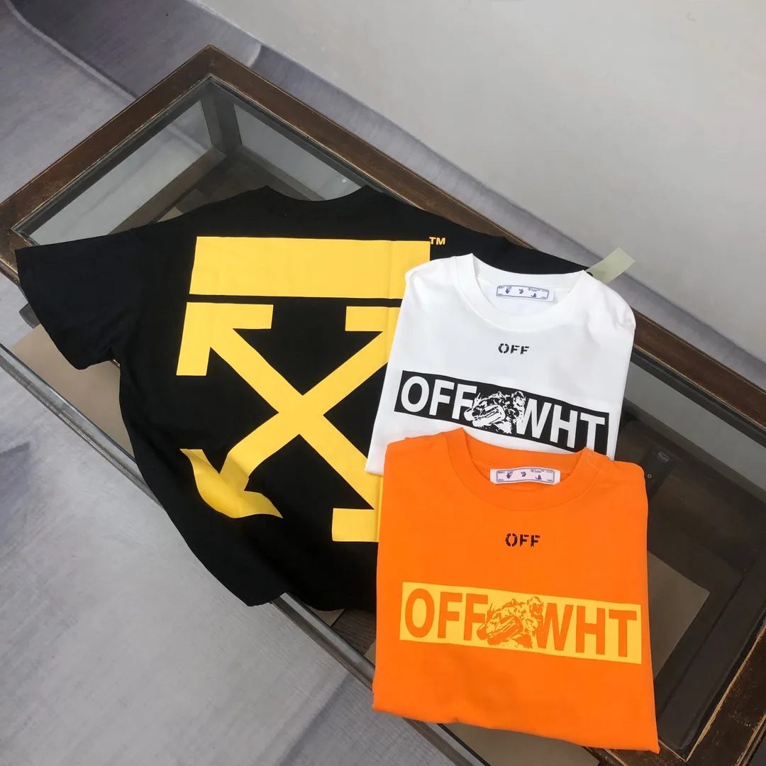 C✨ OFF-WHITE 2026ss T 🔥 LOGO 👍🏼 ！ ， ， Breathable ， ， ！ ：Black White Size：XS-S-M-L