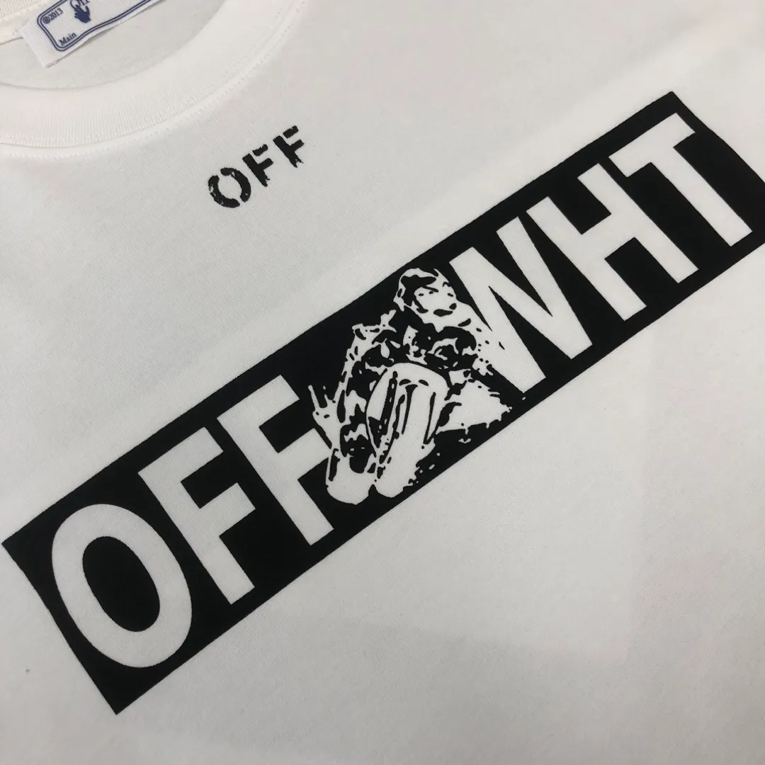 C✨ OFF-WHITE 2026ss T 🔥 LOGO 👍🏼 ！ ， ， Breathable ， ， ！ ：Black White Size：XS-S-M-L