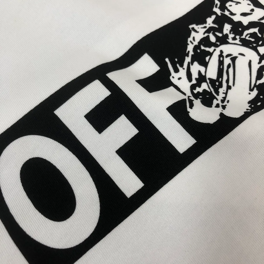 C✨ OFF-WHITE 2026ss T 🔥 LOGO 👍🏼 ！ ， ， Breathable ， ， ！ ：Black White Size：XS-S-M-L