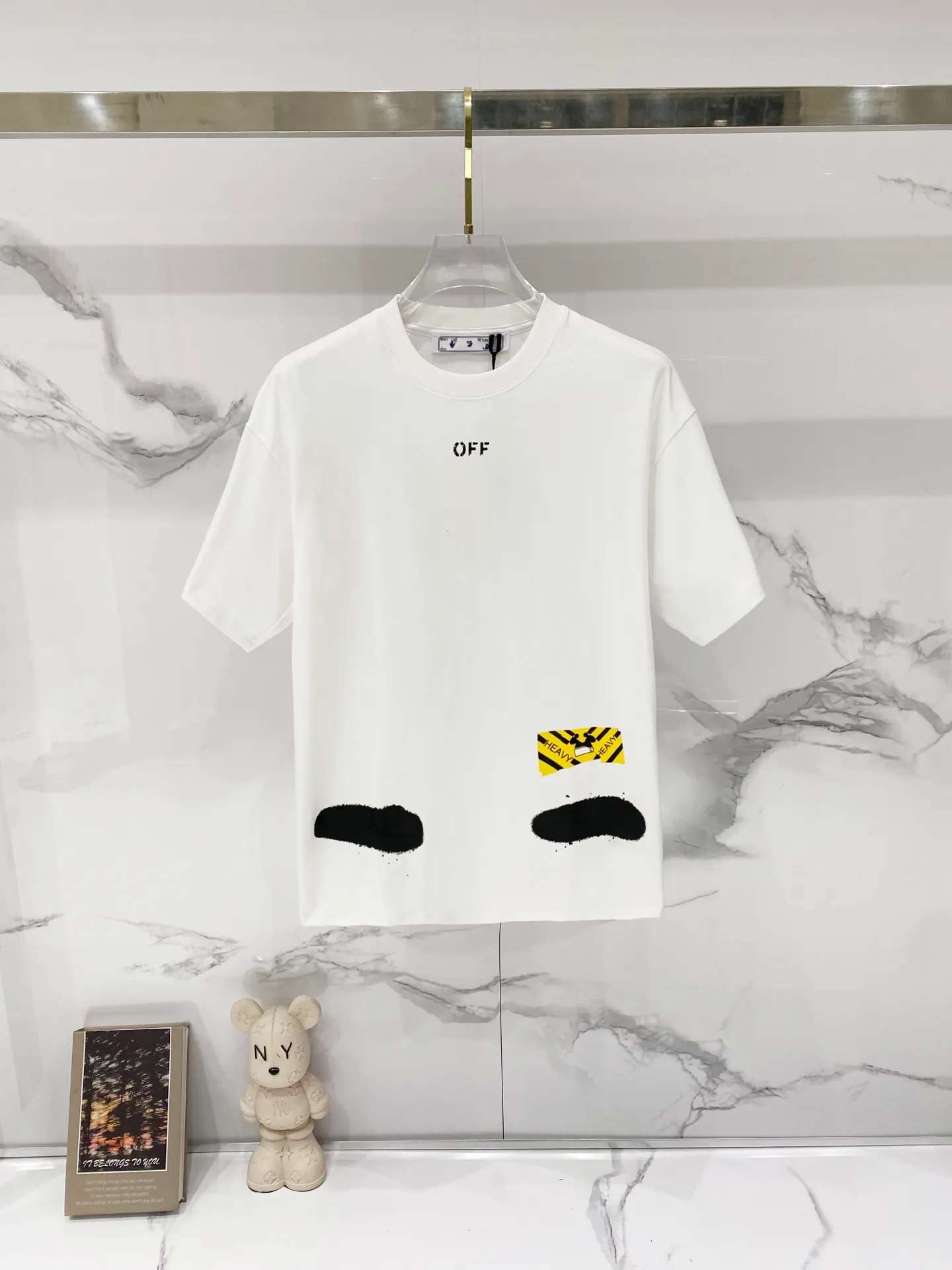OFF-white/ 260 T LOGO Quality 100 ％ Versatile Size:XS-L :Black.White