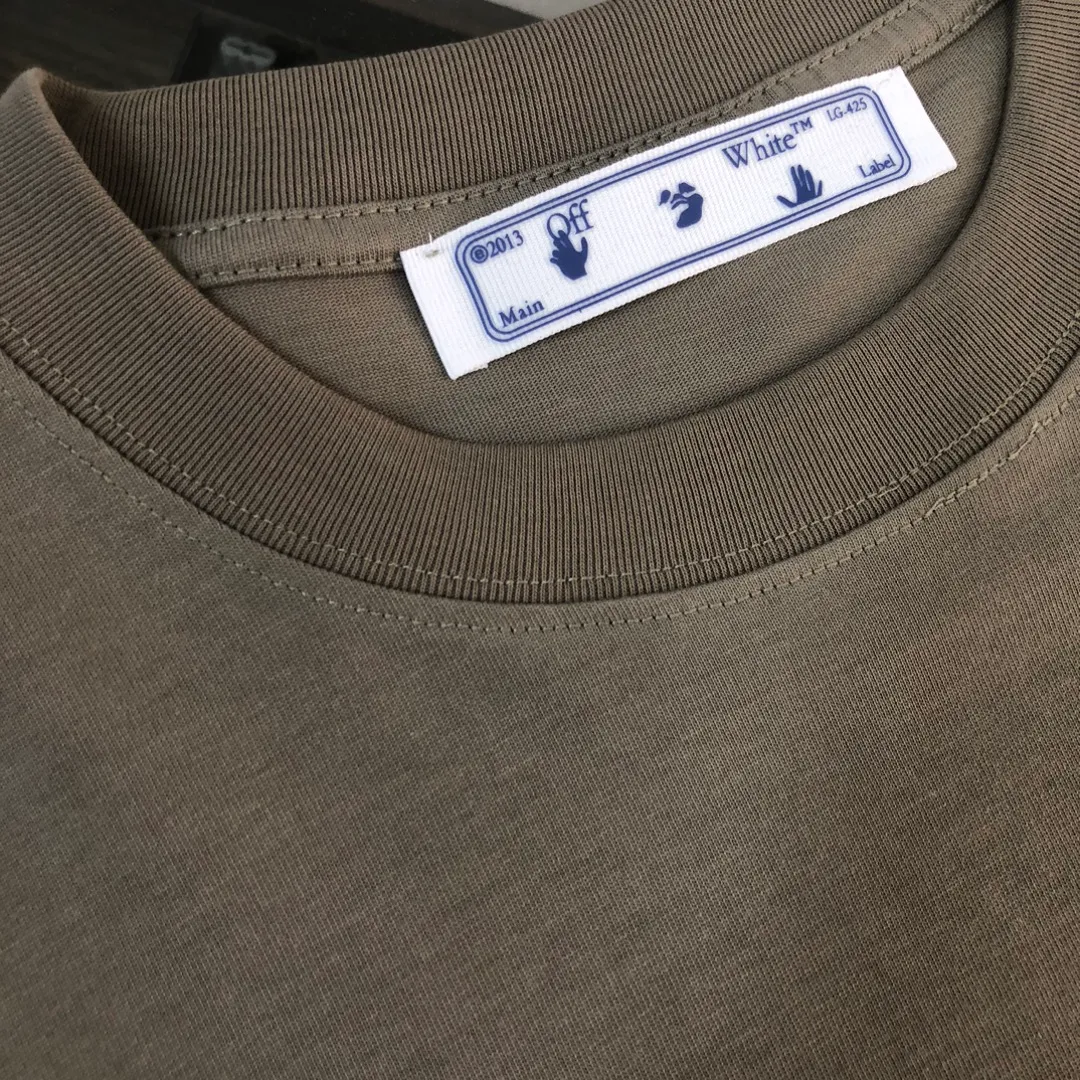 C✨ OFF-WHITE 2026ss T 🔥 LOGO 👍🏼 ！ ， ， Breathable ， ， ！ ：Black White Size：XS-S-M-L