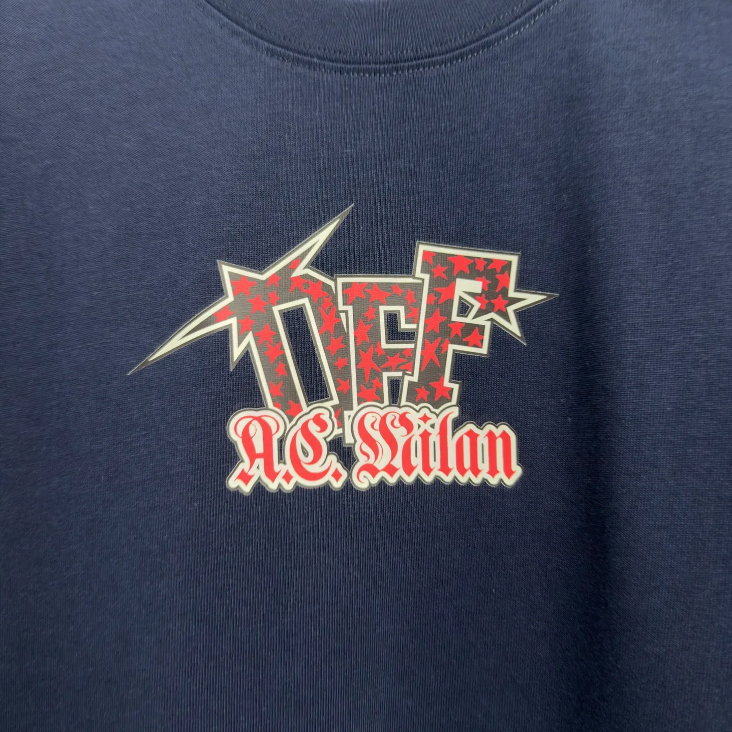 "𝙉𝙚𝙬⚜️off" 2026 Spring and Summer New Arrival short-sleeved T-shirt Heavy cotton letter logo print Color: Brown Purple Black Hidden Blue Sizes: S M L XL XXL