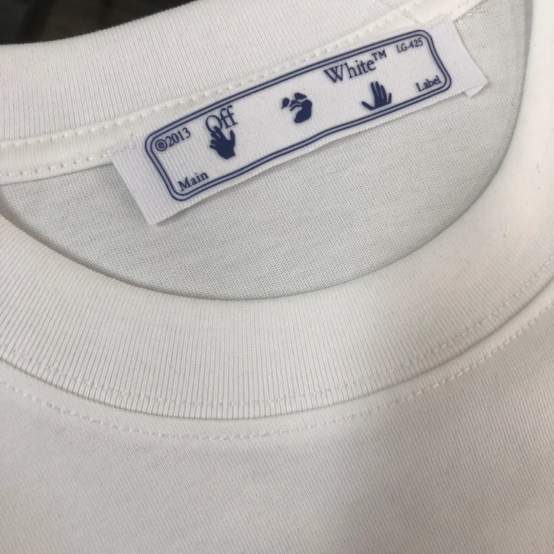 C✨ OFF-WHITE 2026ss T 🔥 LOGO 👍🏼 ！ ， ， Breathable ， ， ！ ：Black White Size：XS-S-M-L