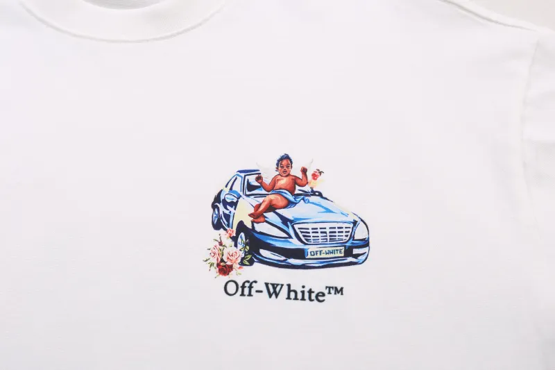 OF 49 OFF-WHITE Hot Sale OW 25ss T oversize ， 220 ， 。 260 ， ， ， 。 ， ， ， ， YB 。 YB 。 ： 、White Size:XS.S.M.L(oversize )