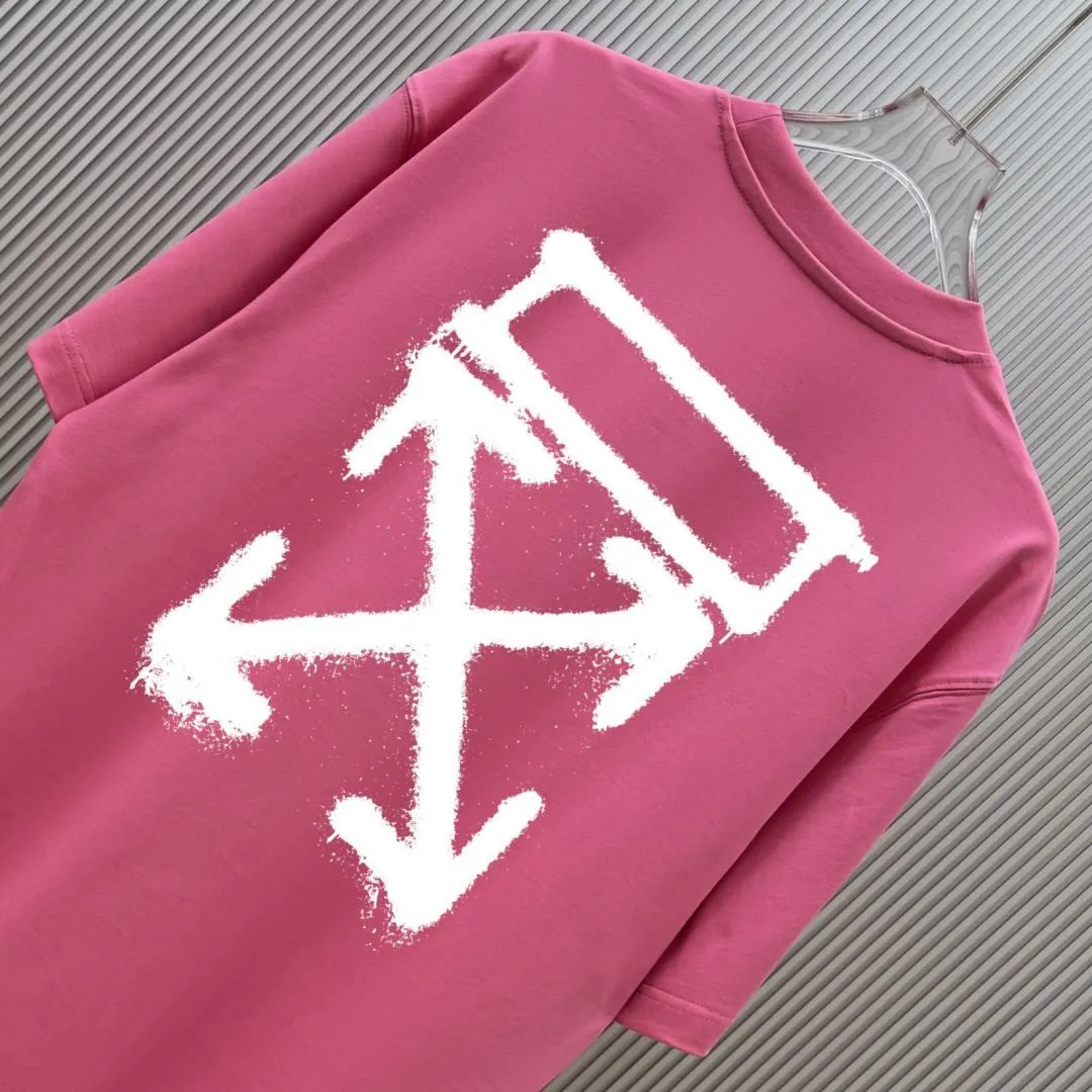85💰 (Strictly control Quality) Style: off-white short-sleeved T-shirt Fabric: 300g double yarn 100% cotton Rib: 320g Sorona 1*1 trendy brand Process: Printing Color: White Orange Pink Red Floral Gray Black Size: M-4XL No gender distinction Men and women Same Style