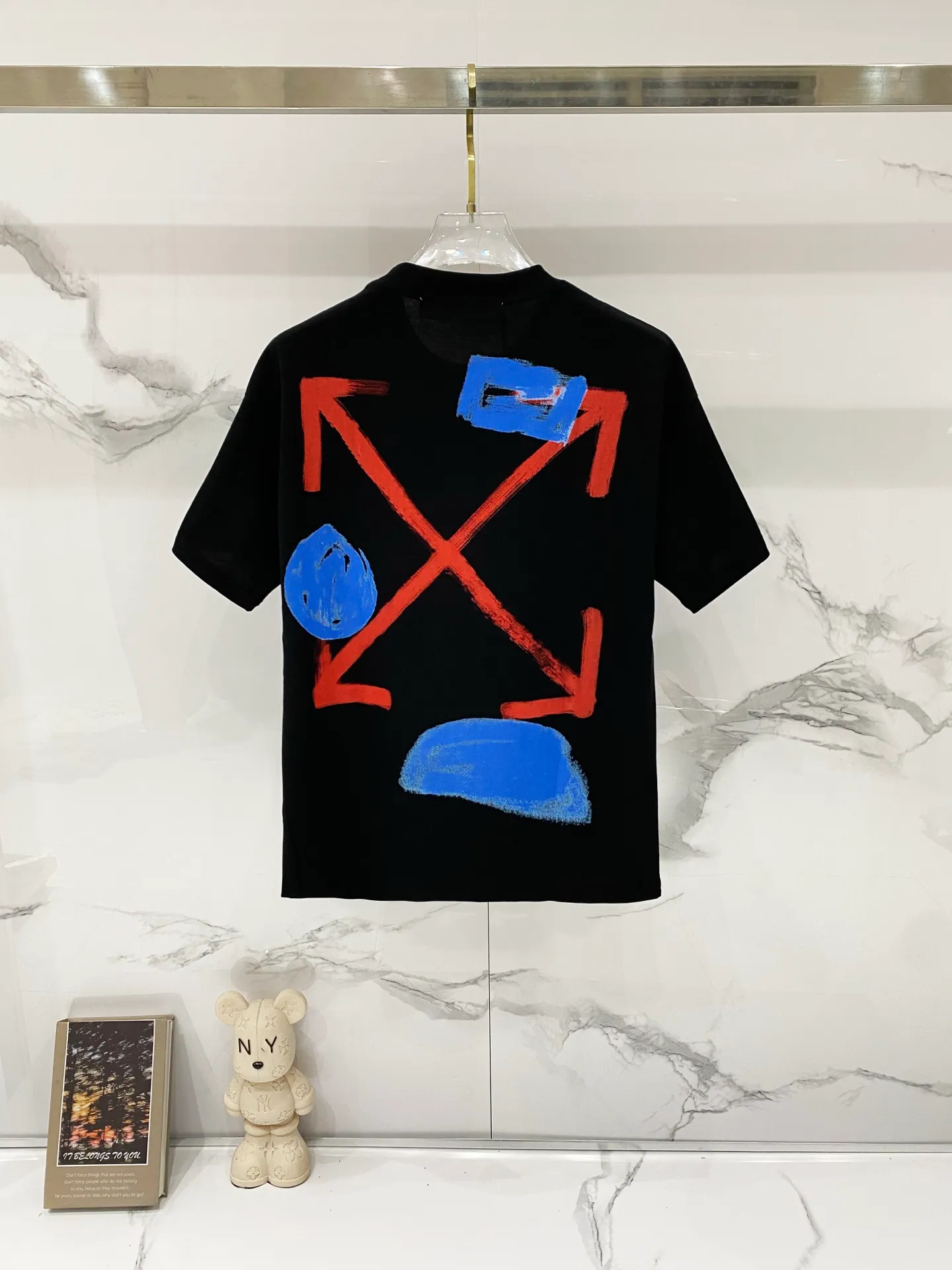 OFF-white/ 260 T ➡️ LOGO Quality 100 ％ Versatile Size:XS-L :Black.White