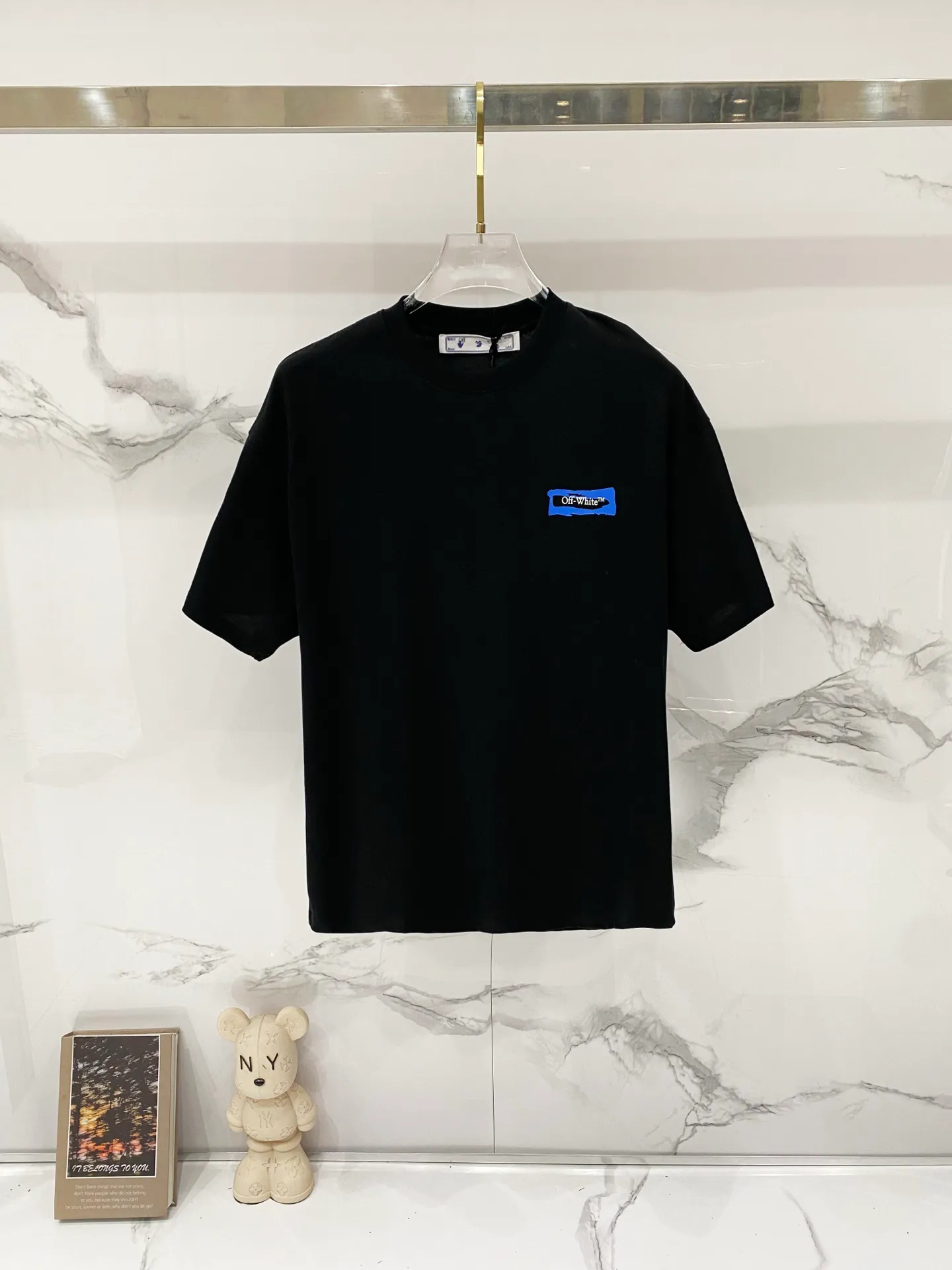 OFF-white/ 260 T Classic LOGO Quality 100 ％ Versatile Size:XS-L :Black.White.Blue