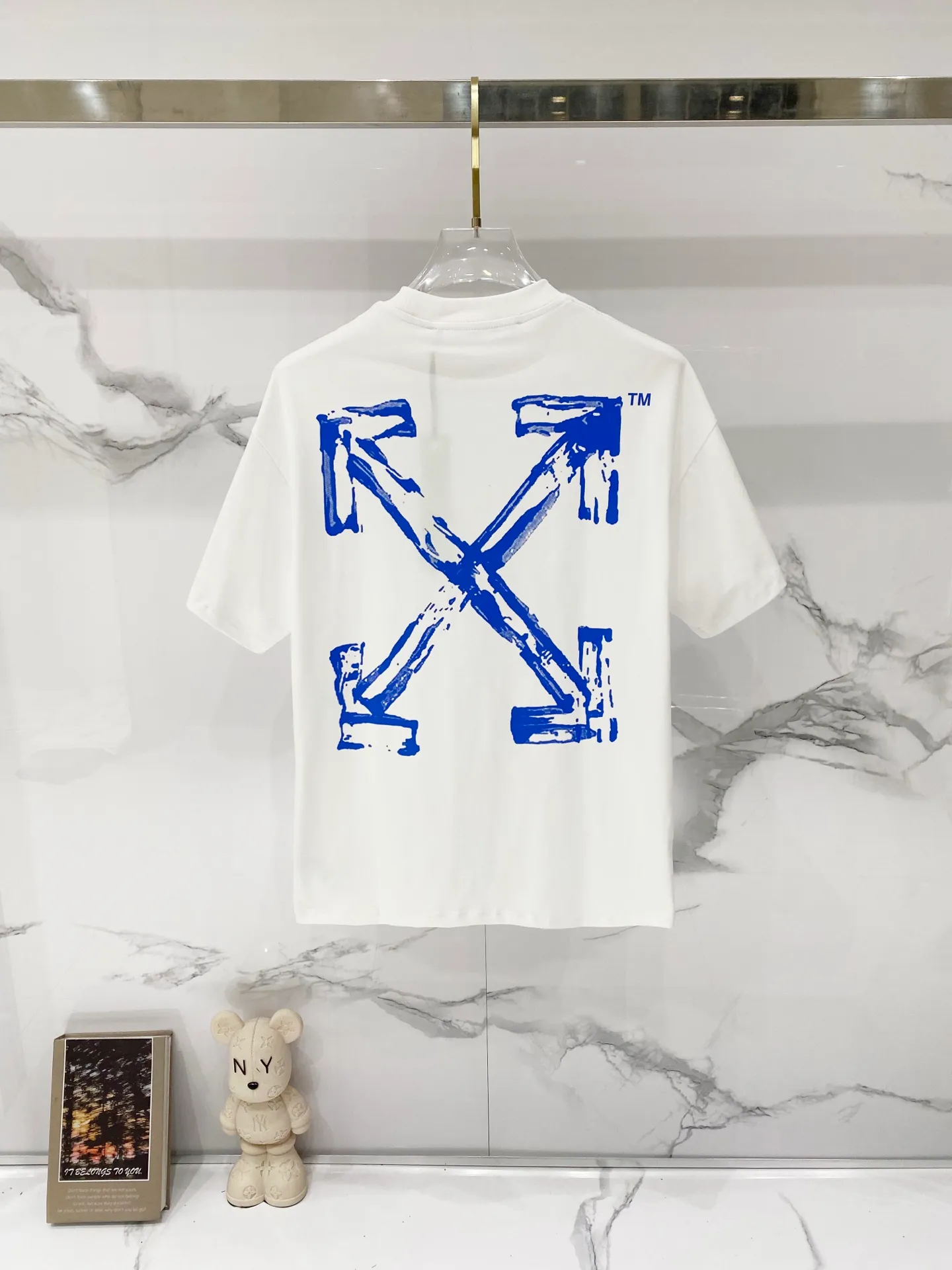 OFF-white/ 260 T Classic LOGO Quality 100 ％ Versatile Size:XS-L :Black.White.Blue