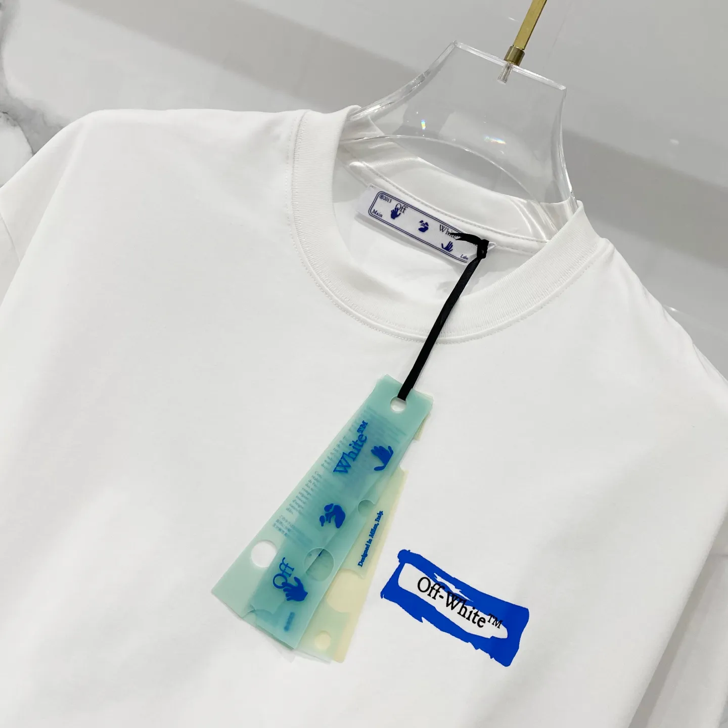 OFF-white/ 260 T Classic LOGO Quality 100 ％ Versatile Size:XS-L :Black.White.Blue