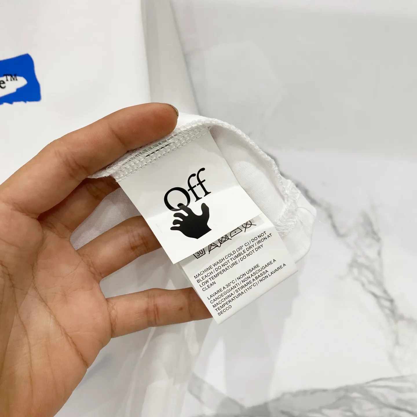 OFF-white/ 260 T Classic LOGO Quality 100 ％ Versatile Size:XS-L :Black.White.Blue
