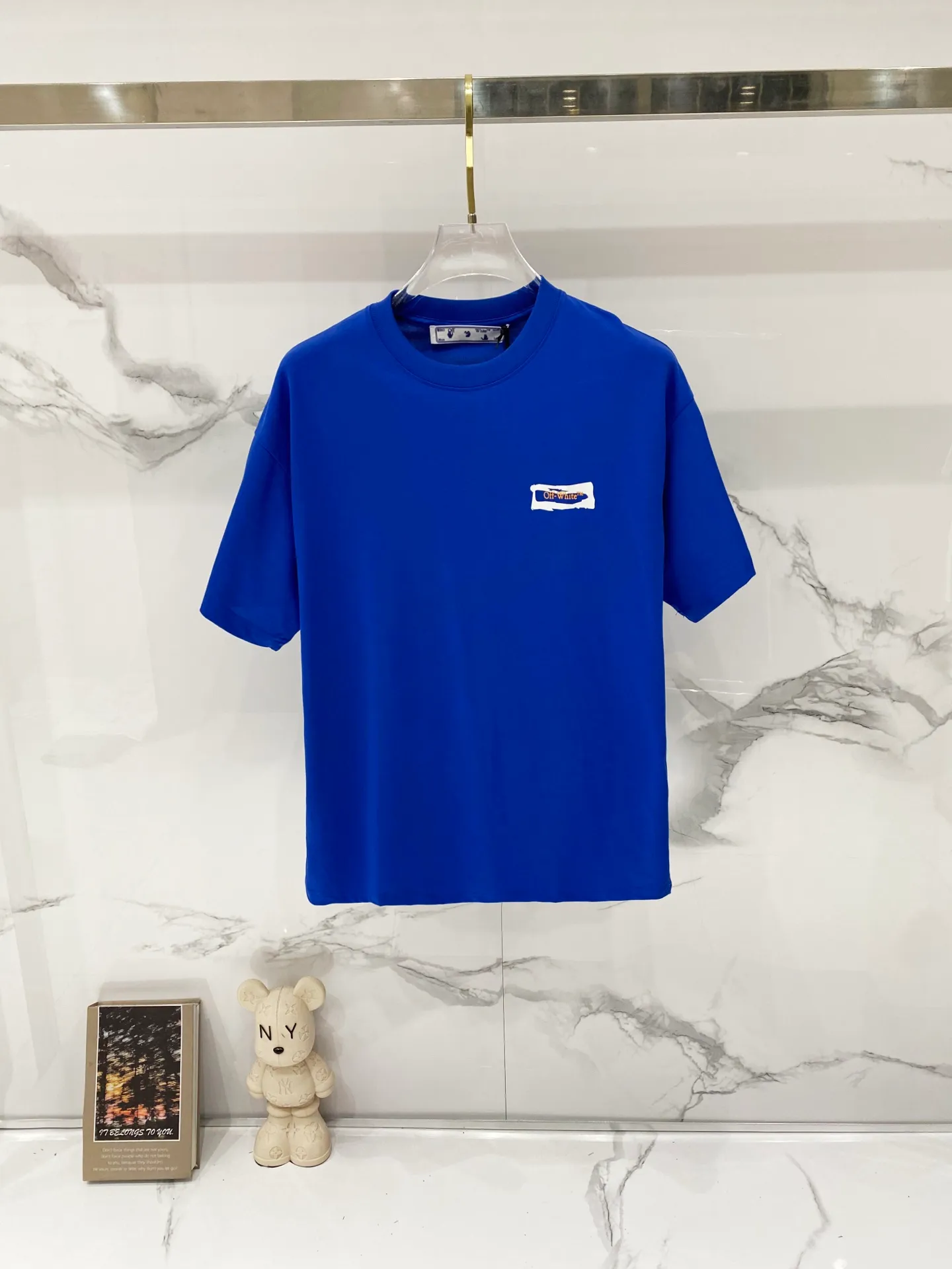 OFF-white/ 260 T Classic LOGO Quality 100 ％ Versatile Size:XS-L :Black.White.Blue