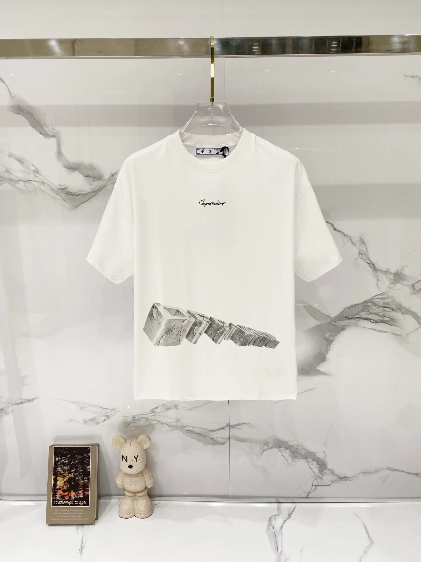 OFF-white/ 260 T 👩 LOGO Quality 100 ％ Versatile Size:XS-L :Black.White