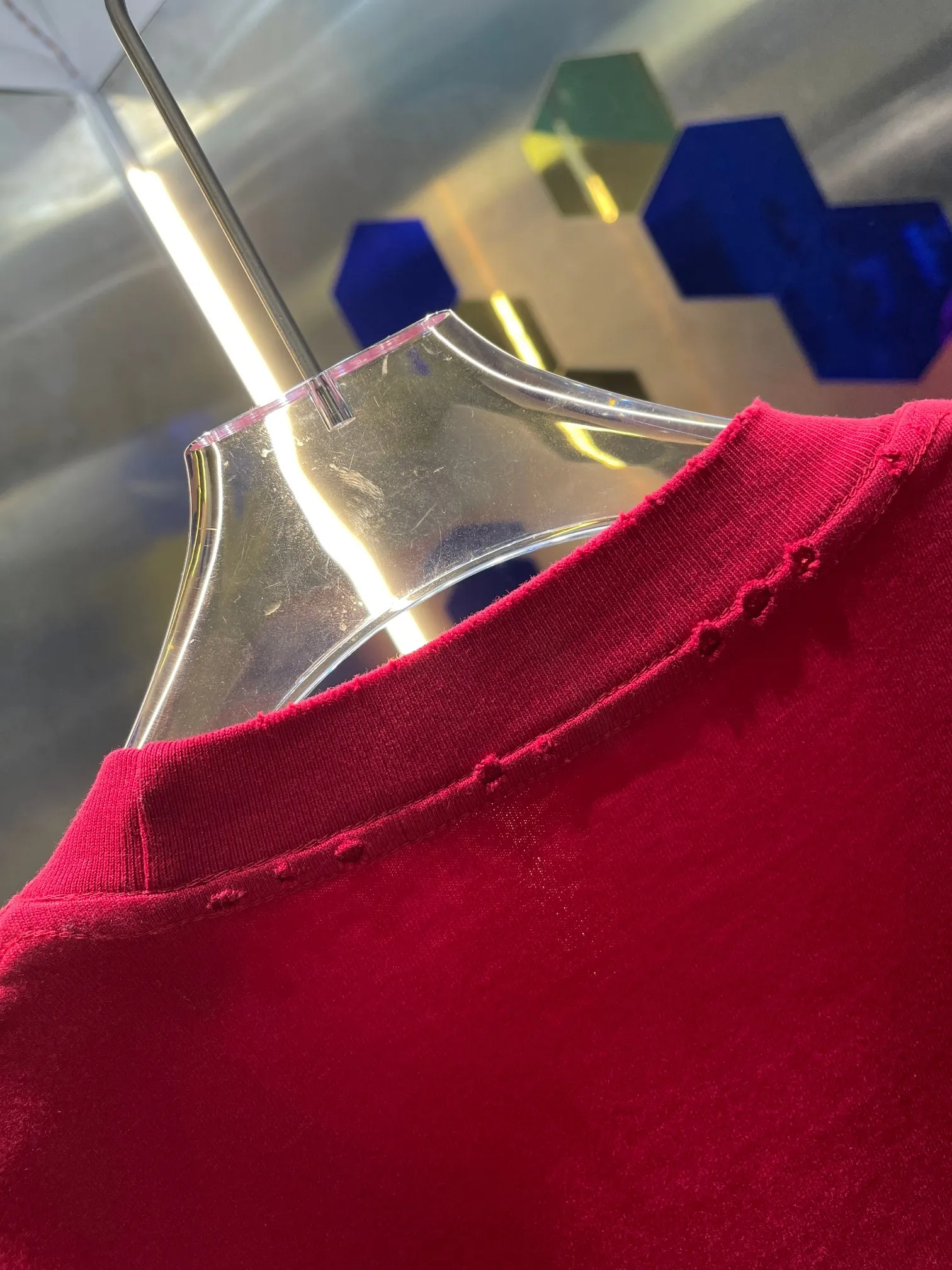 OFF-white/2026 Spring/Summer New Arrival Washed and worn 320g round neck short-sleeved tee Men and women Same Style Loose version Hang tag Collar label Washed mark Complete with three labels Color: Washed black Washed white Washed gray Washed green Washed red Size: S M L XL XXL ​​