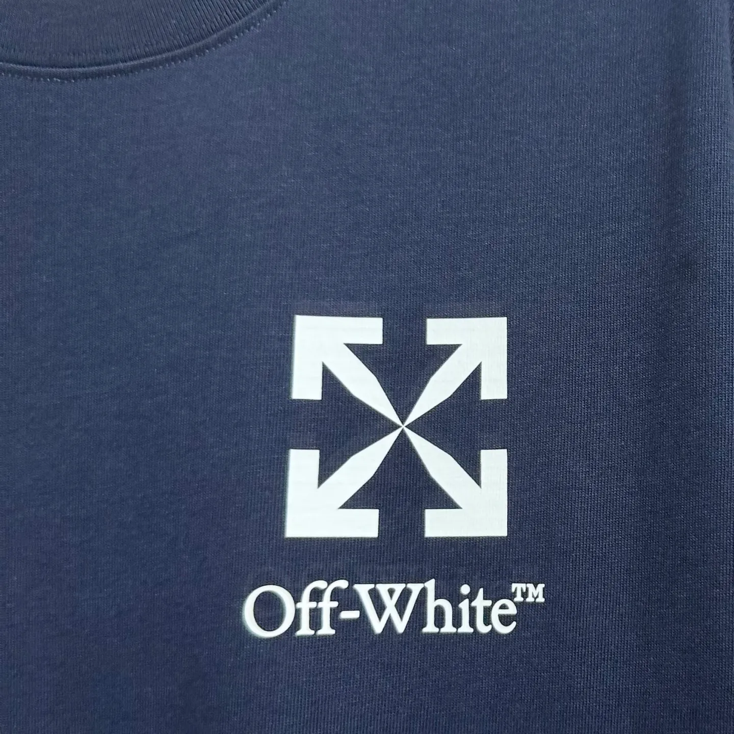 "𝙉𝙚𝙬⚜️off" 2026 Spring and Summer New Arrival short-sleeved T-shirt Heavy cotton letter logo print Color: Brown Purple Black Hidden Blue Sizes: S M L XL XXL