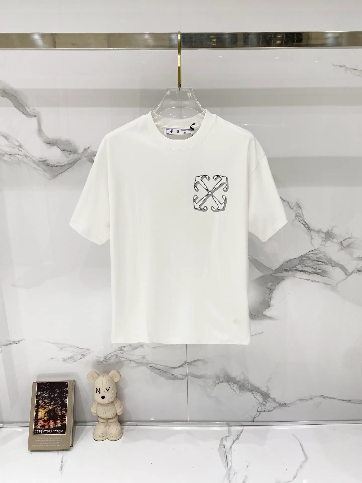 OFF-white/ 260 T ➡️ LOGO Quality 100 ％ Versatile Size:XS-L :Black.White