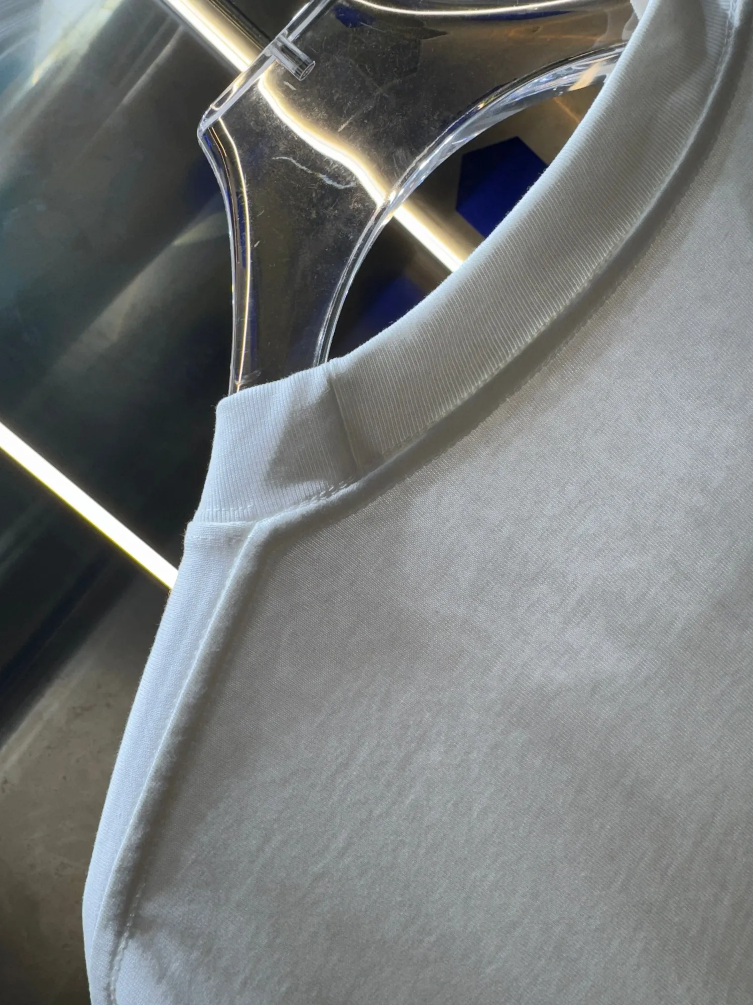 OFF-white/2026 Spring/Summer New Arrival Washed and worn 320g round neck short-sleeved tee, same style loose version for men and women, hang tag, collar label, wash mark, three labels complete Color: Washed black, Washed white, Washed gray, Brown Size: S M L XL XXL​