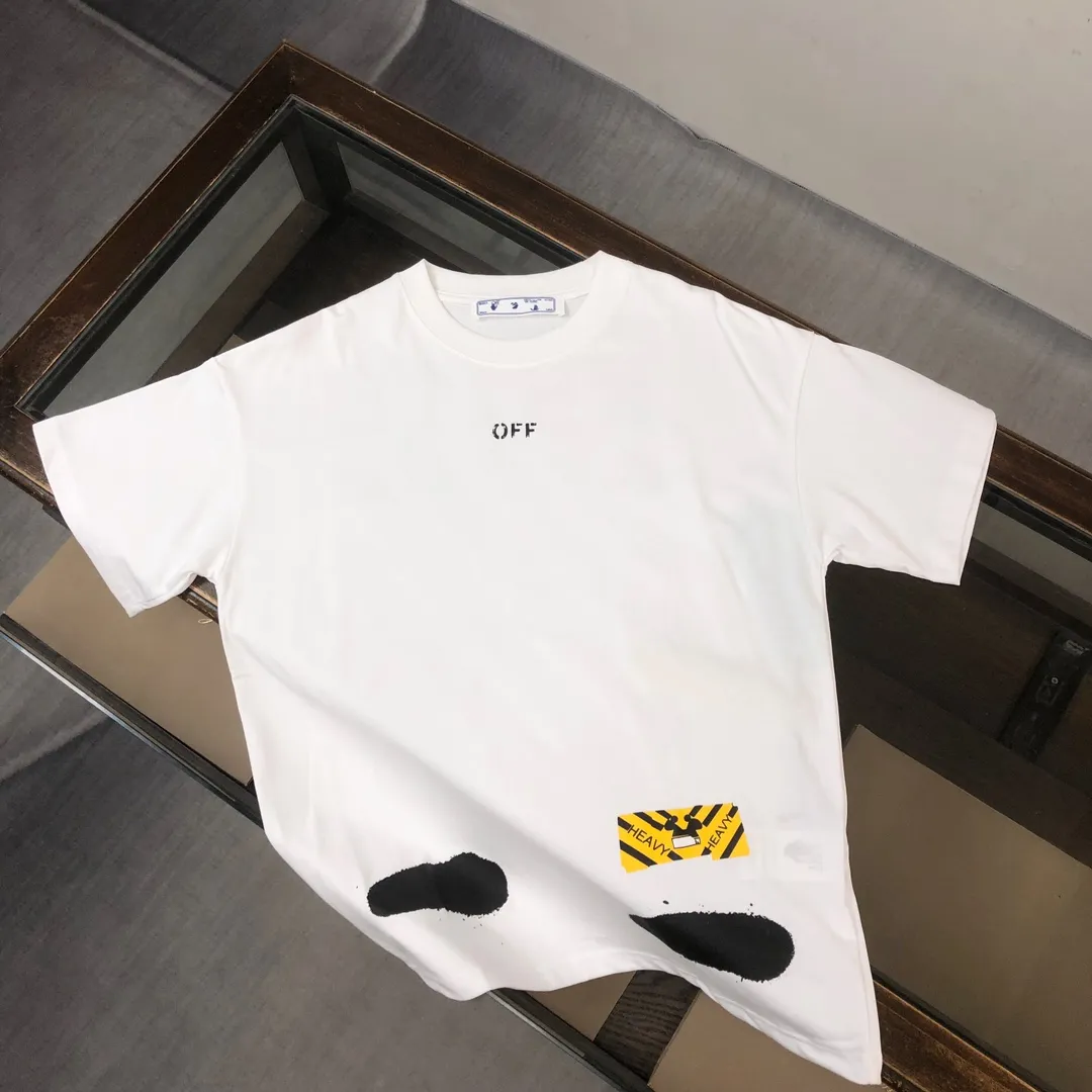 C✨ OFF-WHITE 2026ss T 🔥 LOGO 👍🏼 ！ ， ， Breathable ， ， ！ ：Black White Size：XS-S-M-L