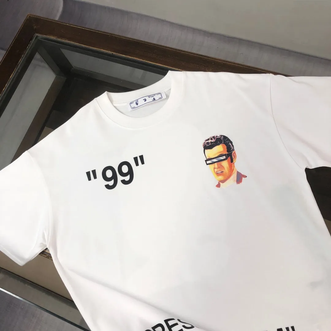 C✨ OFF-WHITE 2026ss T 🔥 LOGO 👍🏼 ！ ， ， Breathable ， ， ！ ：Black White Red Size：XS-S-M-L