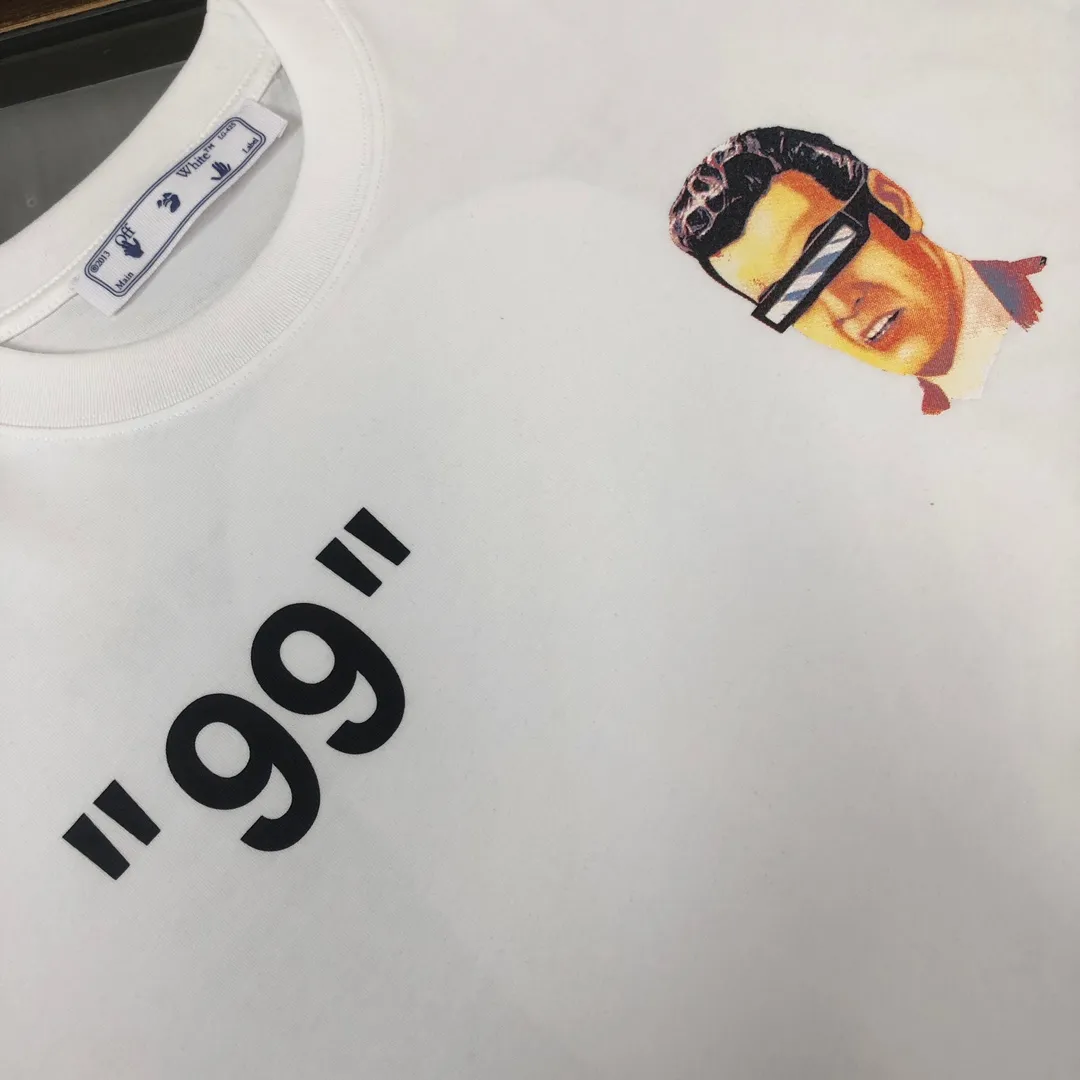 C✨ OFF-WHITE 2026ss T 🔥 LOGO 👍🏼 ！ ， ， Breathable ， ， ！ ：Black White Red Size：XS-S-M-L