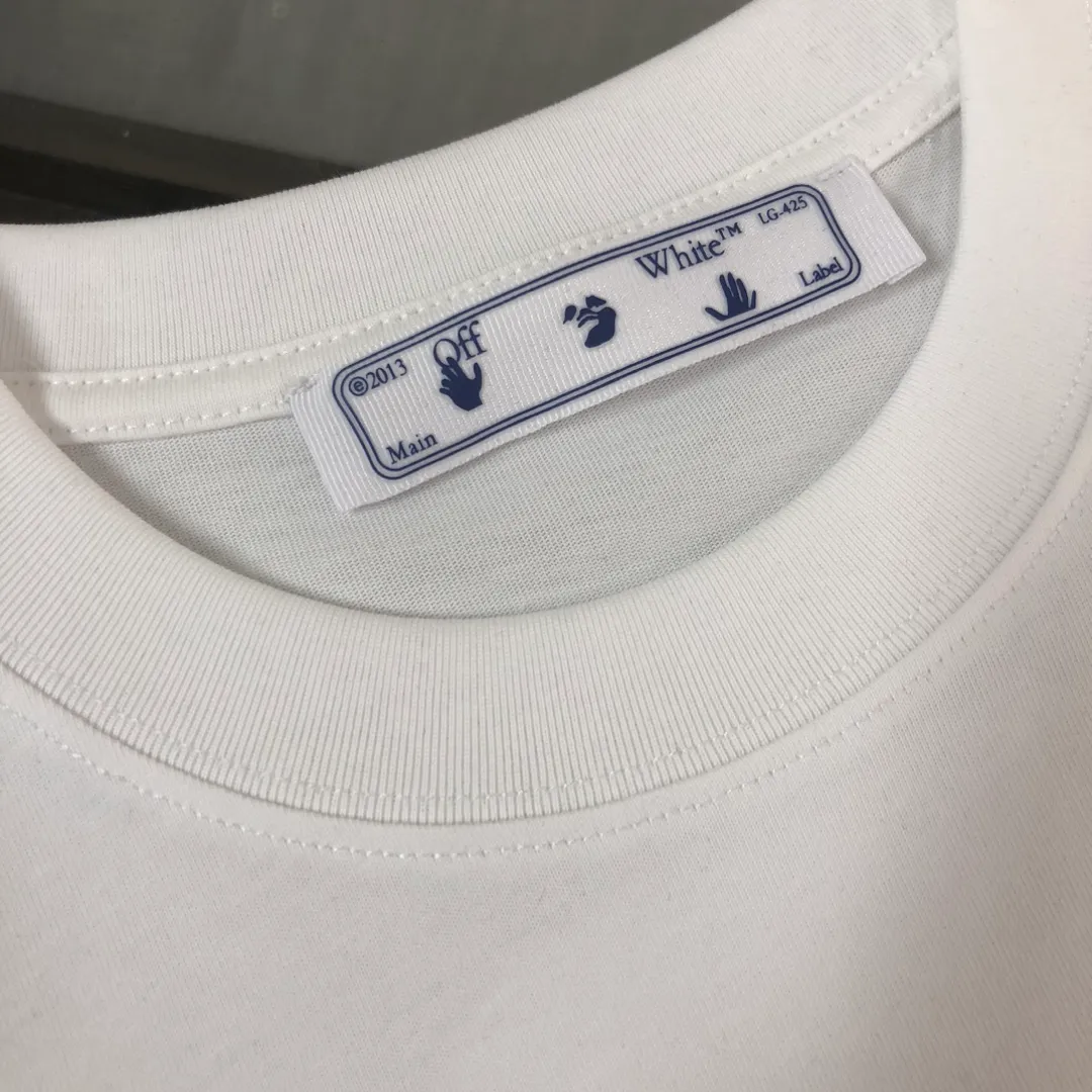 C✨ OFF-WHITE 2026ss T 🔥 LOGO 👍🏼 ！ ， ， Breathable ， ， ！ ：Black White Red Size：XS-S-M-L