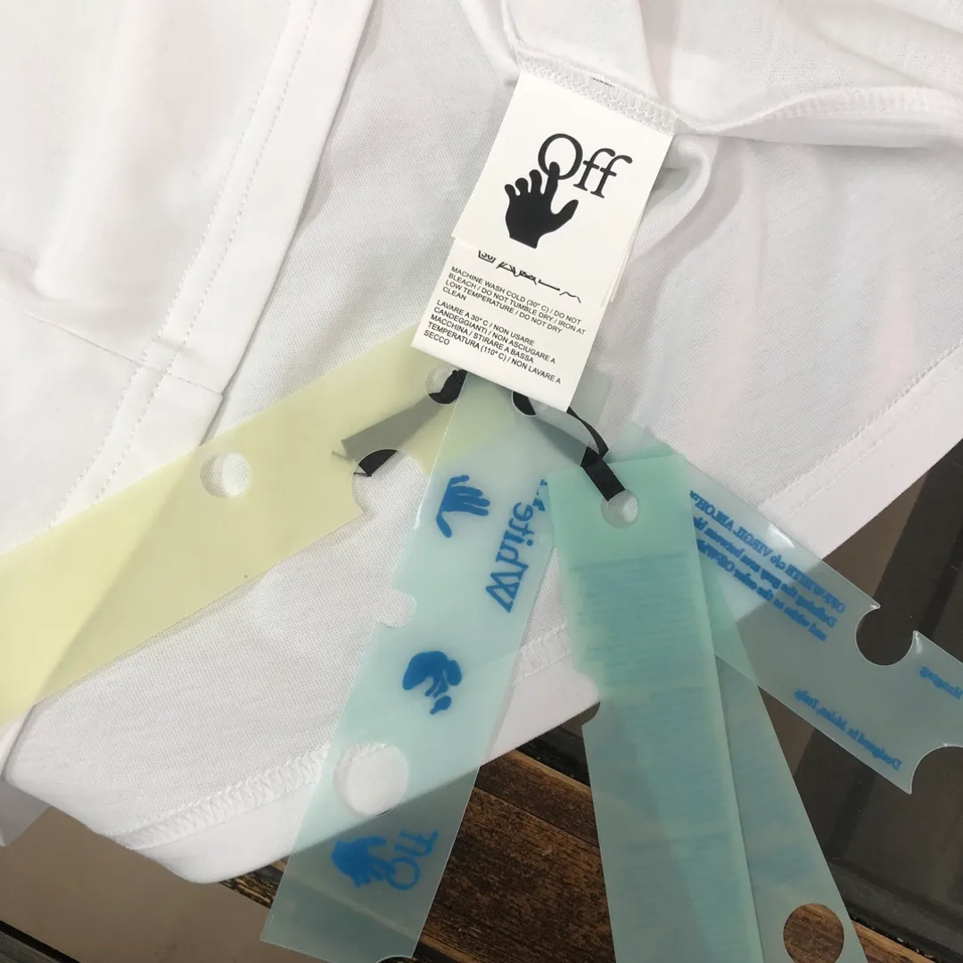 C✨ OFF-WHITE 2026ss T 🔥 LOGO 👍🏼 ！ ， ， Breathable ， ， ！ ：Black White Red Size：XS-S-M-L