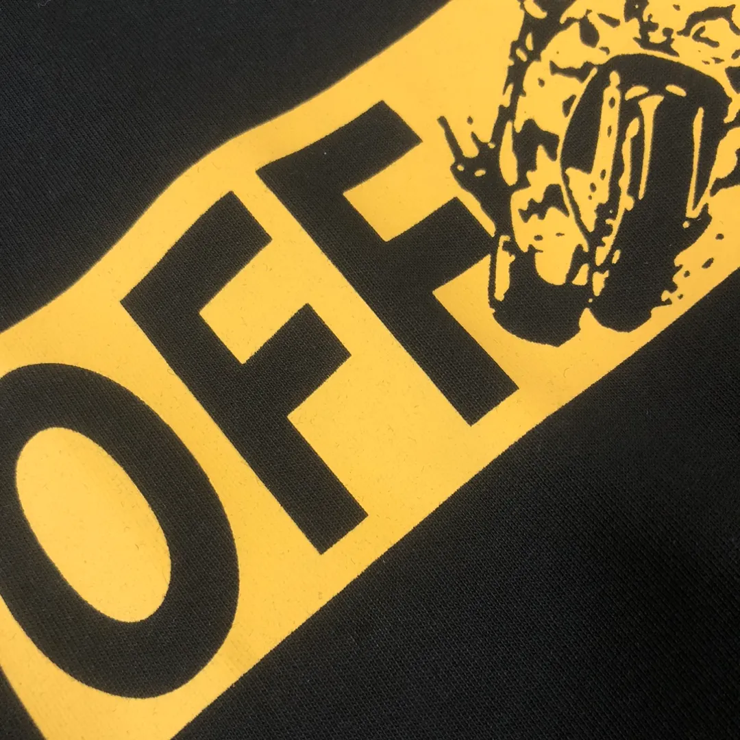 C✨ OFF-WHITE 2026ss T 🔥 LOGO 👍🏼 ！ ， ， Breathable ， ， ！ ：Black White Size：XS-S-M-L