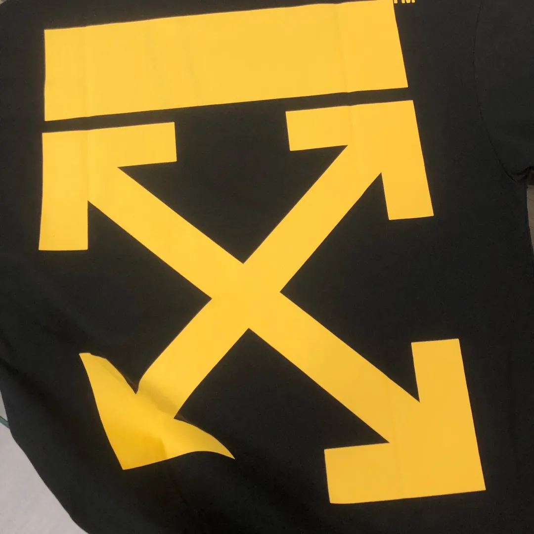 C✨ OFF-WHITE 2026ss T 🔥 LOGO 👍🏼 ！ ， ， Breathable ， ， ！ ：Black White Size：XS-S-M-L