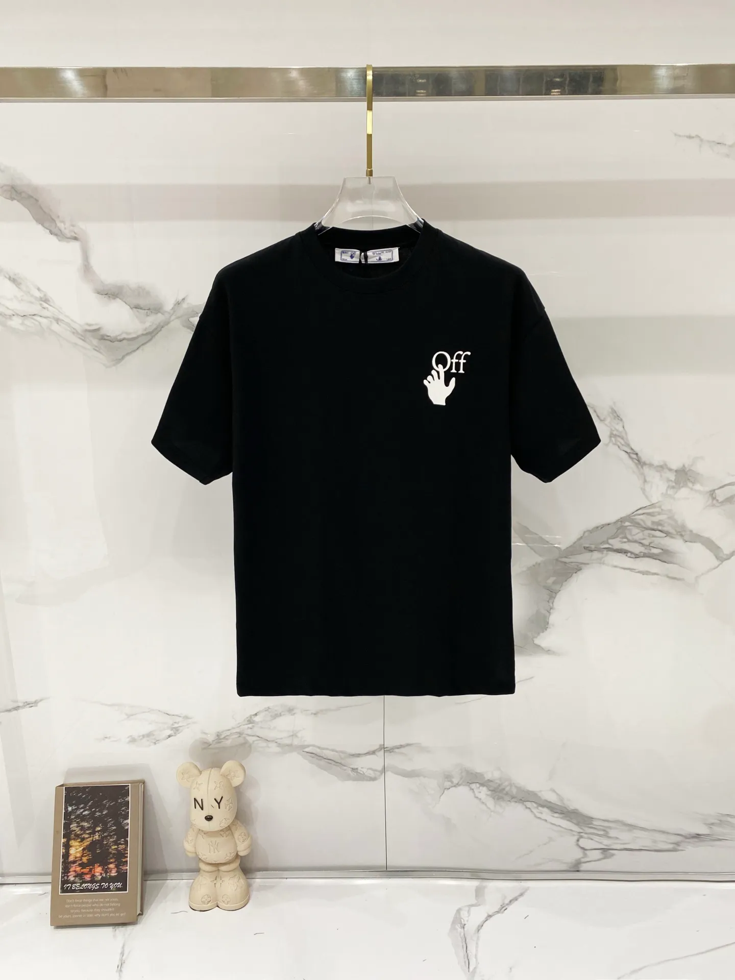 OFF-white/ 260 T OF 🖐️ ➡️ LOGO Quality 100 ％ Versatile Size:XS-L :Black.White