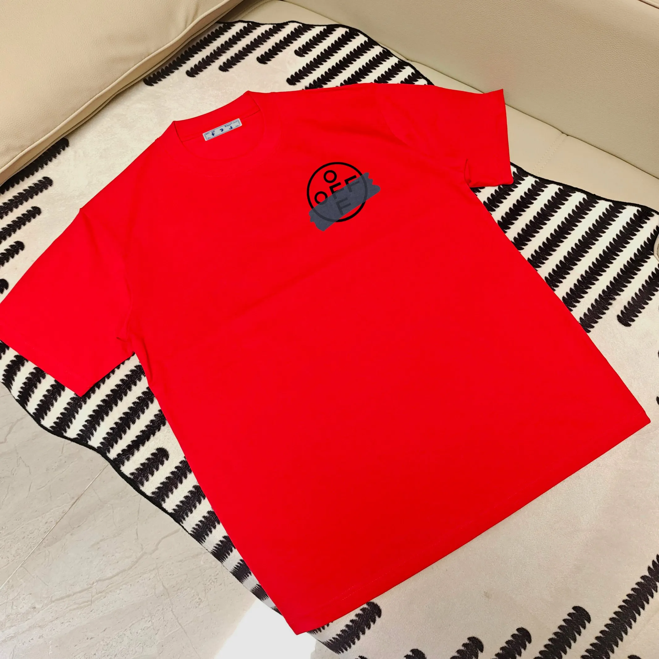off 2025 New Arrival 250 tee Same Style Size S M L XL XXL Black White Red