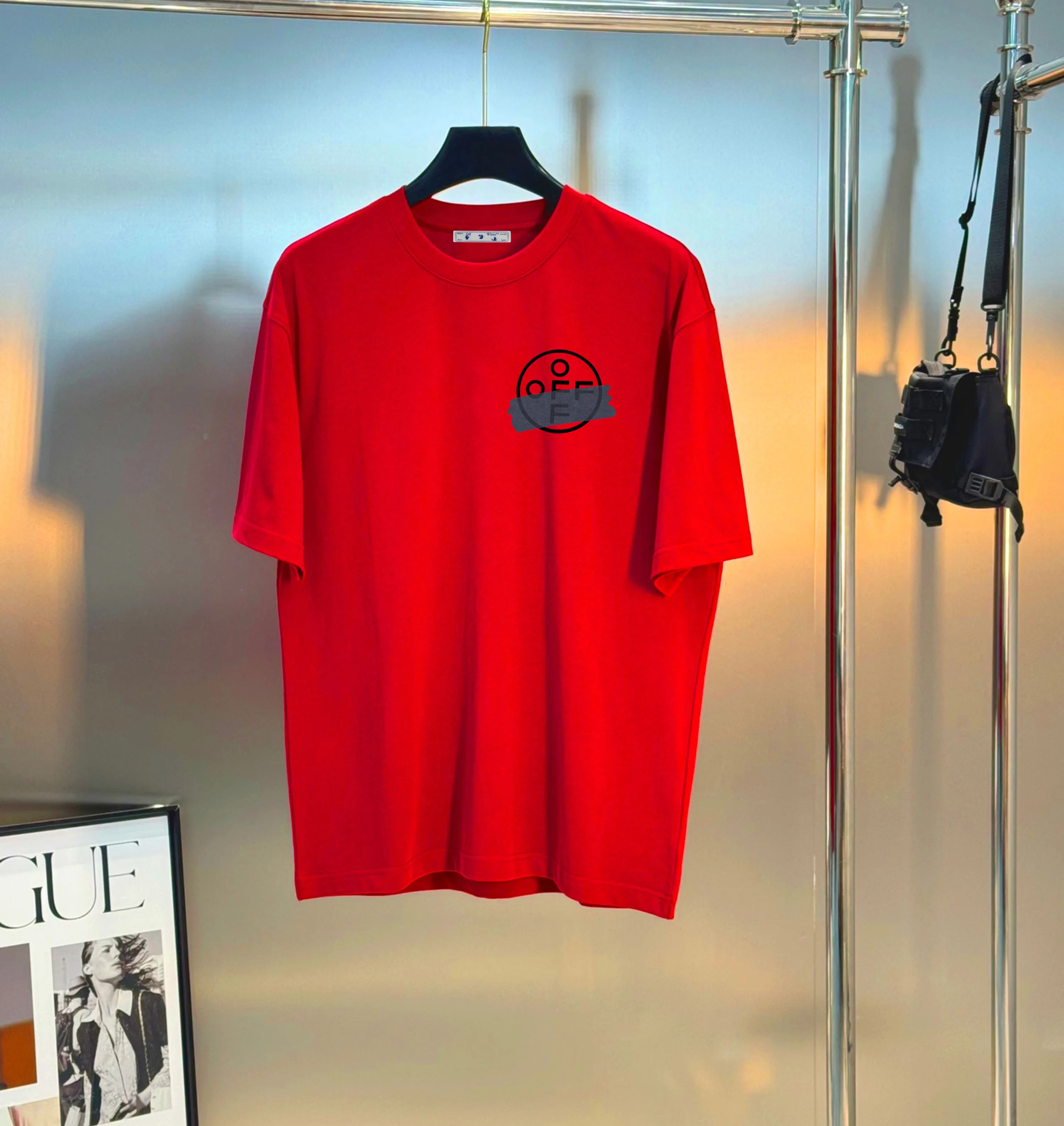 off 2025 New Arrival 250 tee Same Style Size S M L XL XXL Black White Red