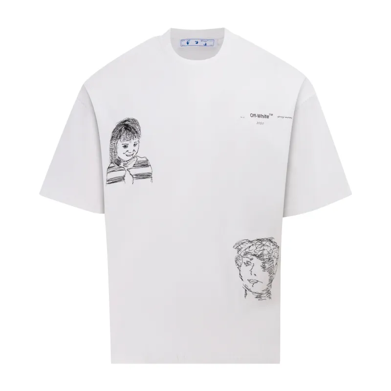 OF 42 OFF-WHITEClassic Hot Sale OW 20ss 520 T oversize ， 220 ， 。 260 ， ， ， 。 ， ， ， ， 。 ， Classic ， 520 ， Black White 。 ， ， ， ， ， ， ， ， ， Same Style。 YB ， logo 。 ： 、 Size:XS.S.M.L(oversize )