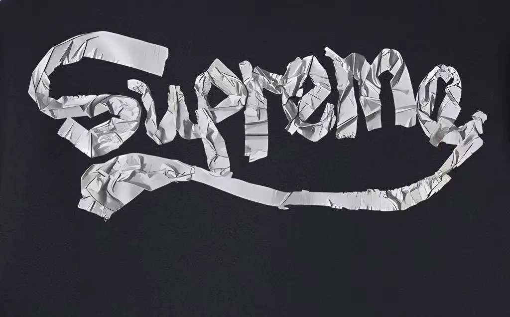 S 1216 # p 80💰 Sup 45SS Tape Tee Logo 400 Quality💥 Same Style ：Black White Gray Size：S M L XL XXL