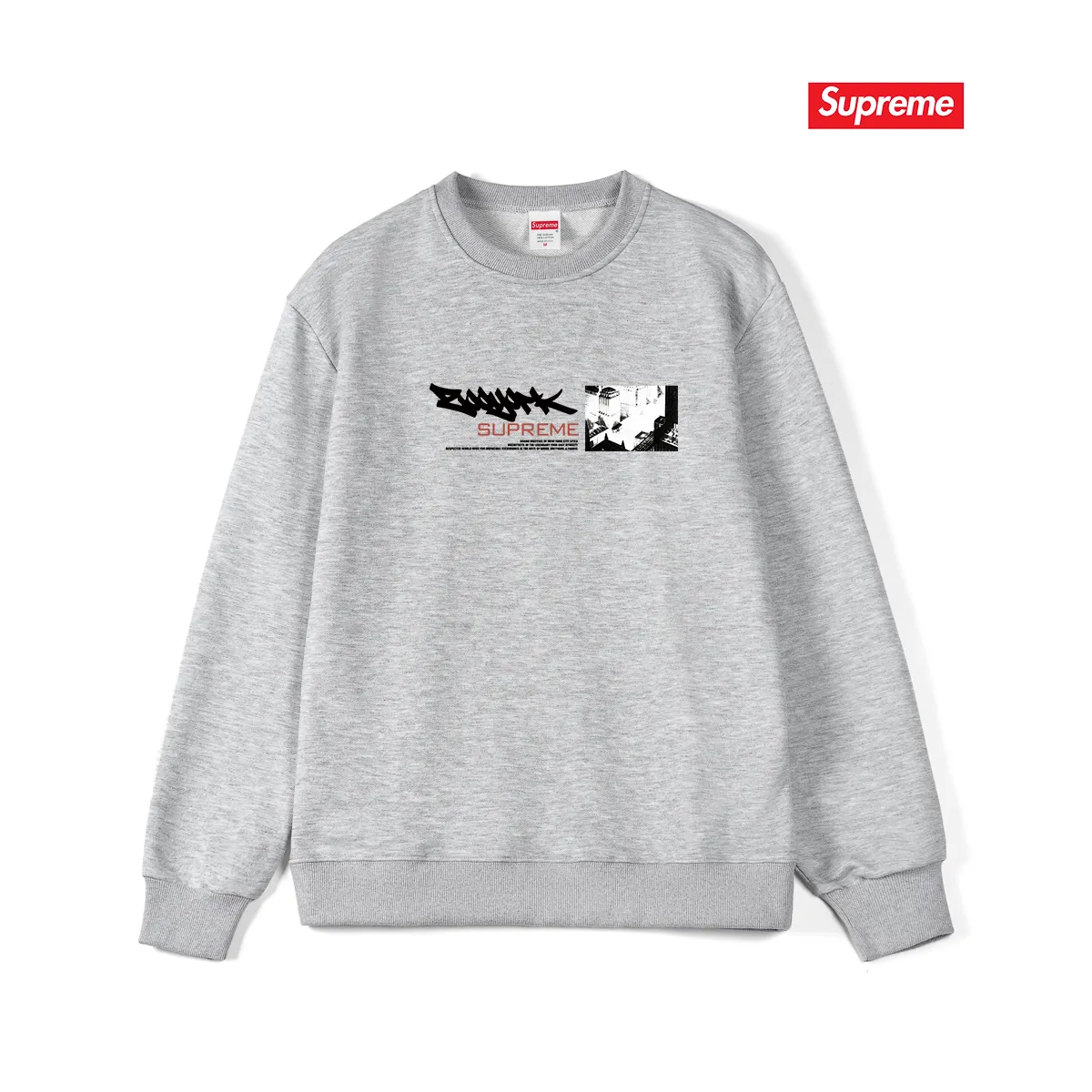 S 1234 # p 80💰 Supreme Zoo York SS 25 WEEK 17 Dynasty Tee 400 Quality💥 Same Style ：Black White Gray Size：S M L XL XXL