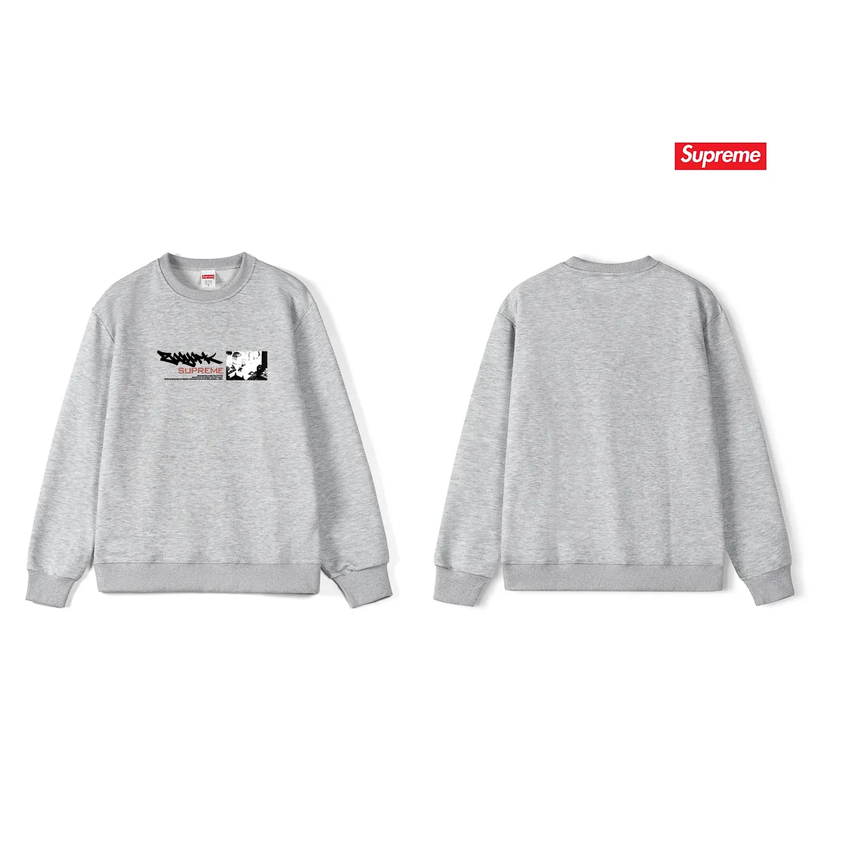 S 1234 # p 80💰 Supreme Zoo York SS 25 WEEK 17 Dynasty Tee 400 Quality💥 Same Style ：Black White Gray Size：S M L XL XXL