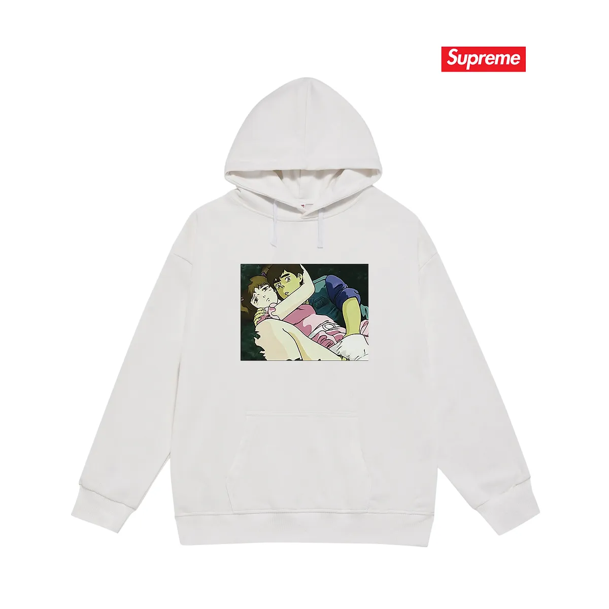 S 2115 # P 85💰 P 90💰 Supreme 15FW Overfiend Touch Tee 400 430 Quality💥 Same Style ：Black White Gray Size：S M L XL XXL