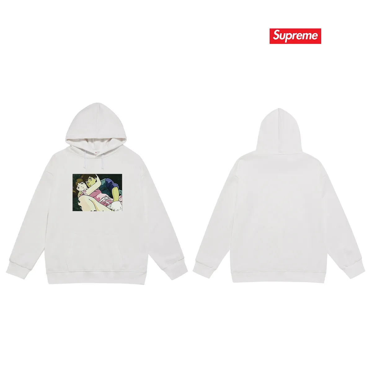 S 2115 # P 85💰 P 90💰 Supreme 15FW Overfiend Touch Tee 400 430 Quality💥 Same Style ：Black White Gray Size：S M L XL XXL