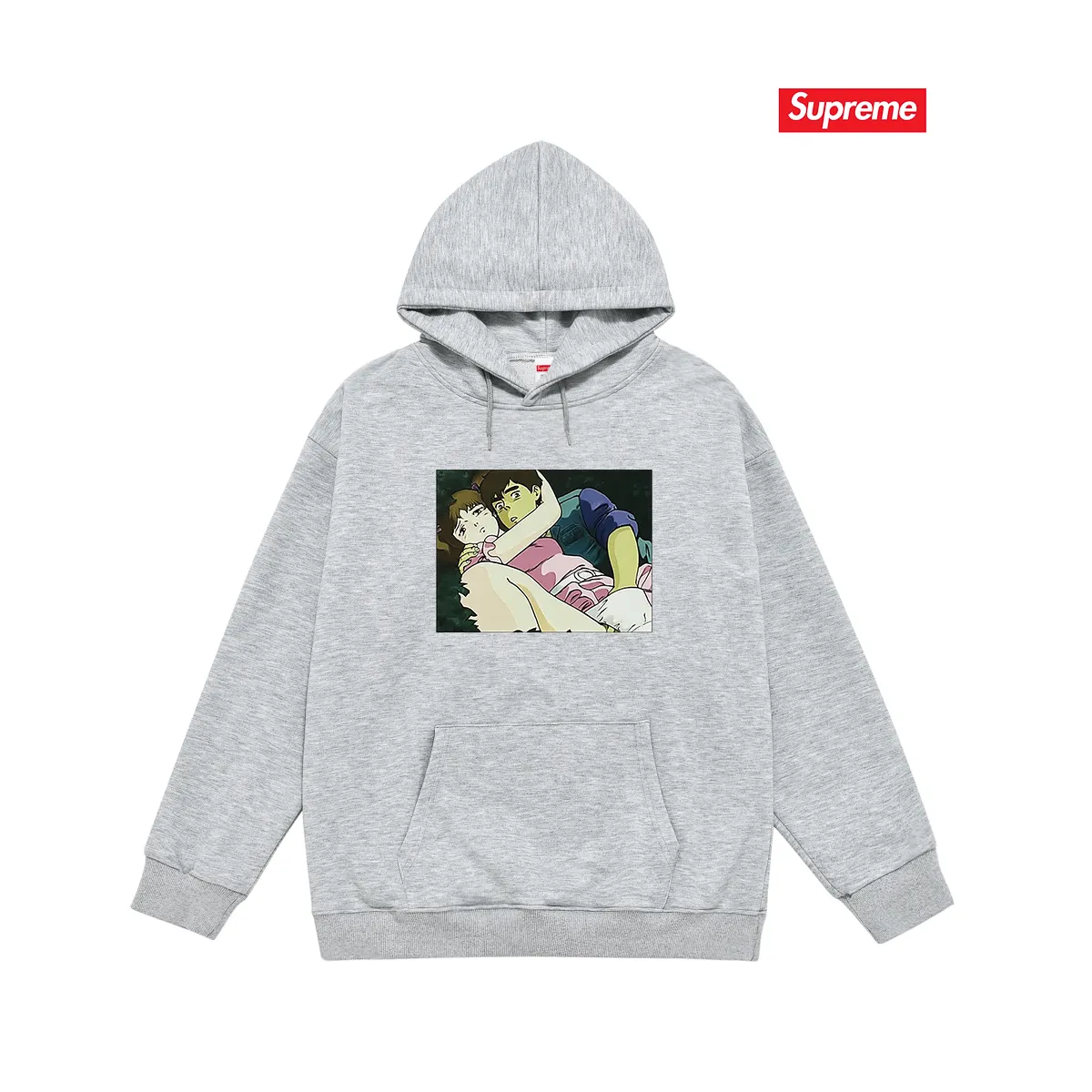 S 2115 # P 85💰 P 90💰 Supreme 15FW Overfiend Touch Tee 400 430 Quality💥 Same Style ：Black White Gray Size：S M L XL XXL