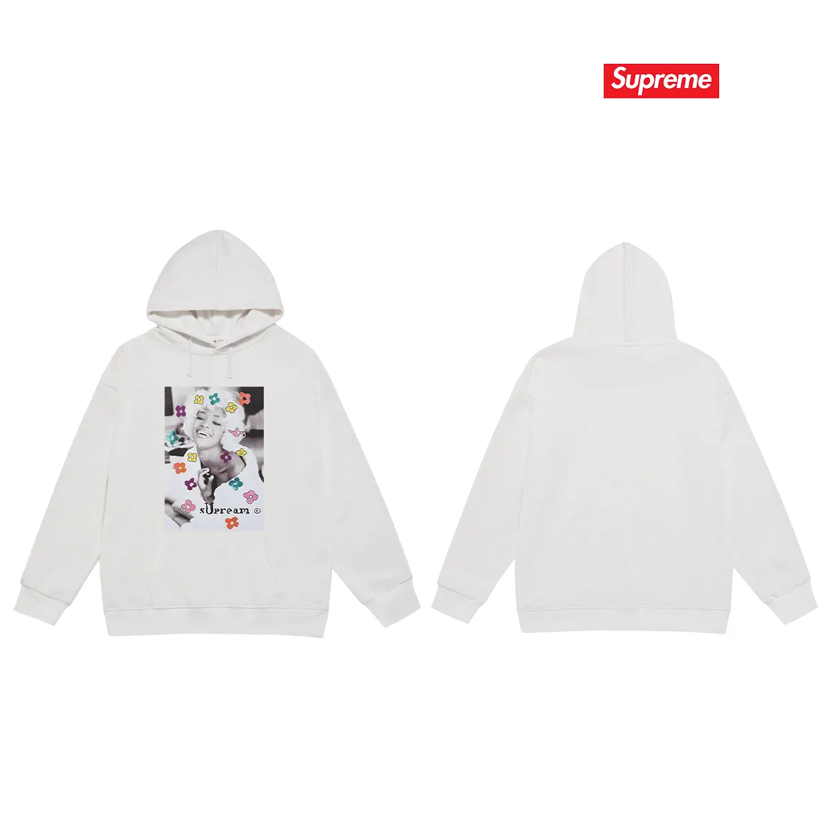 S 2108 # P 85💰 P 90💰 Supreme Week 1Naomi Tee 400 430 Quality💥 Same Style ：Black White Gray Size：S M L XL XXL